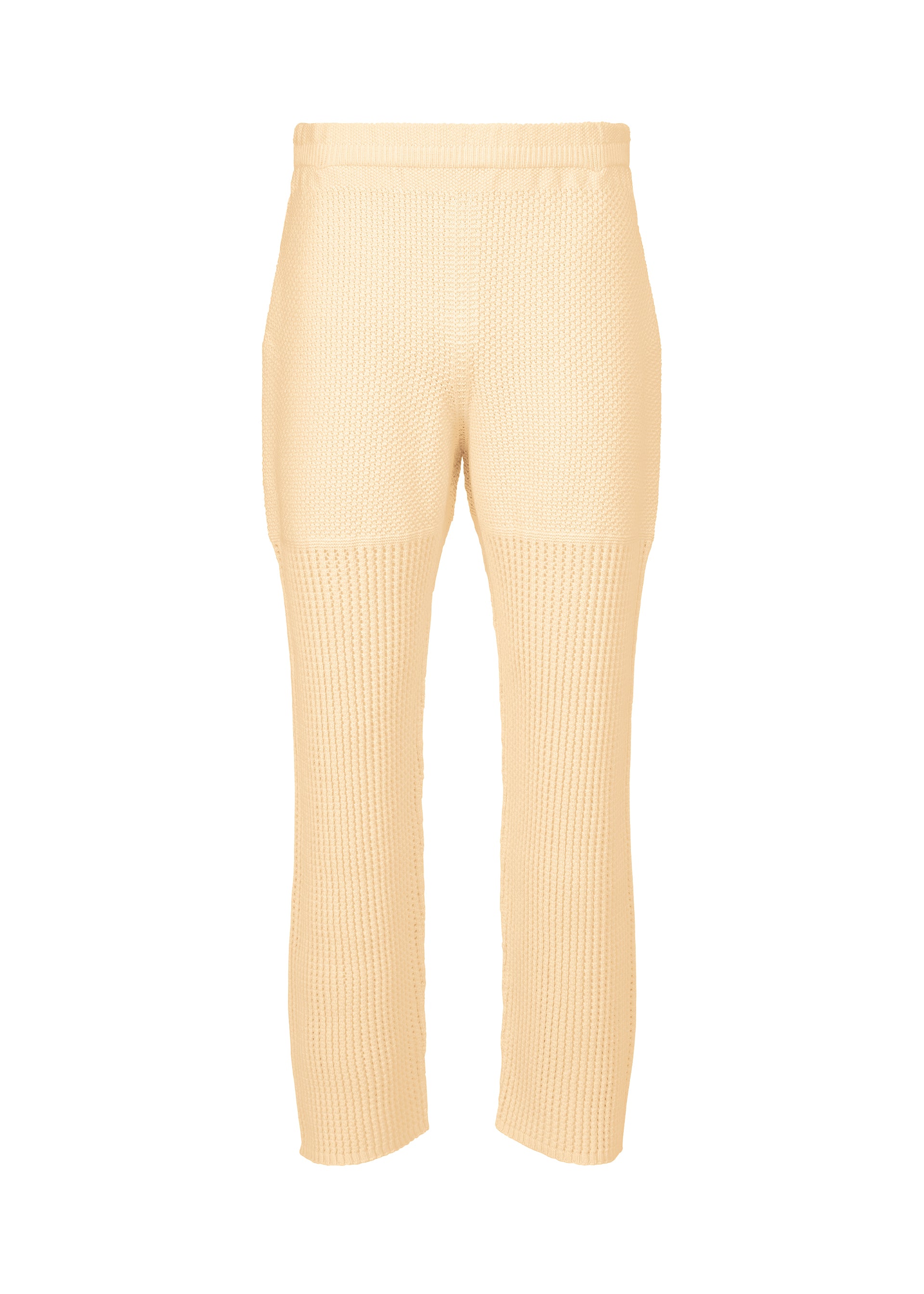 RUSTIC KNIT、メンズ_ニット、ベージュ