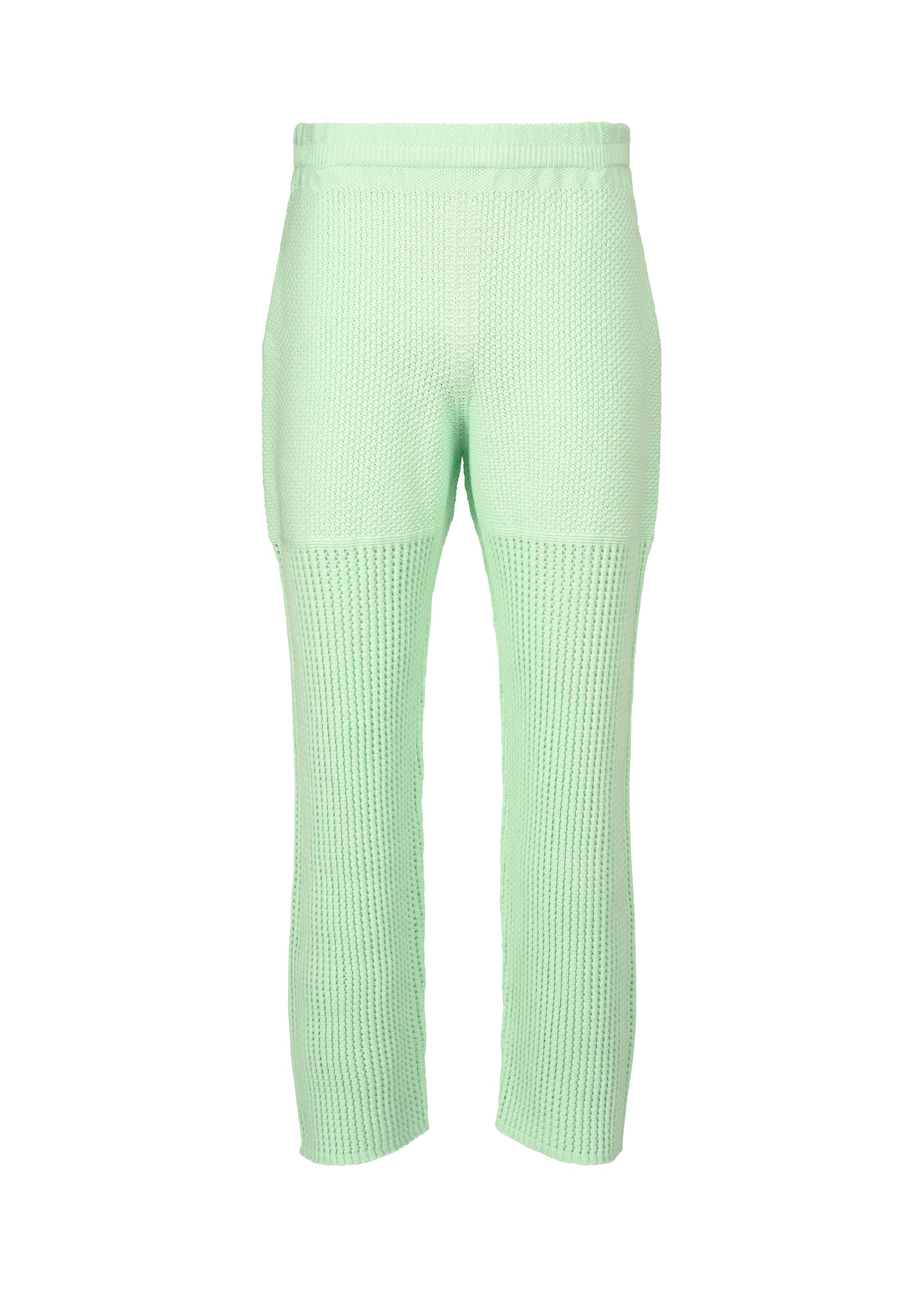 RUSTIC KNIT、メンズ_ニット、グリーン