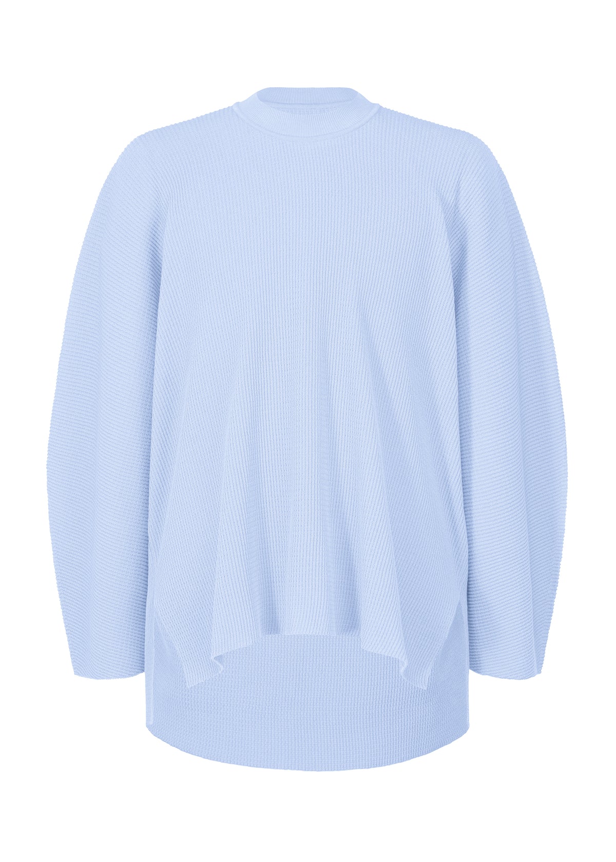 TIGHT TWIST COTTON KNIT、メンズ_ニット、ブルー