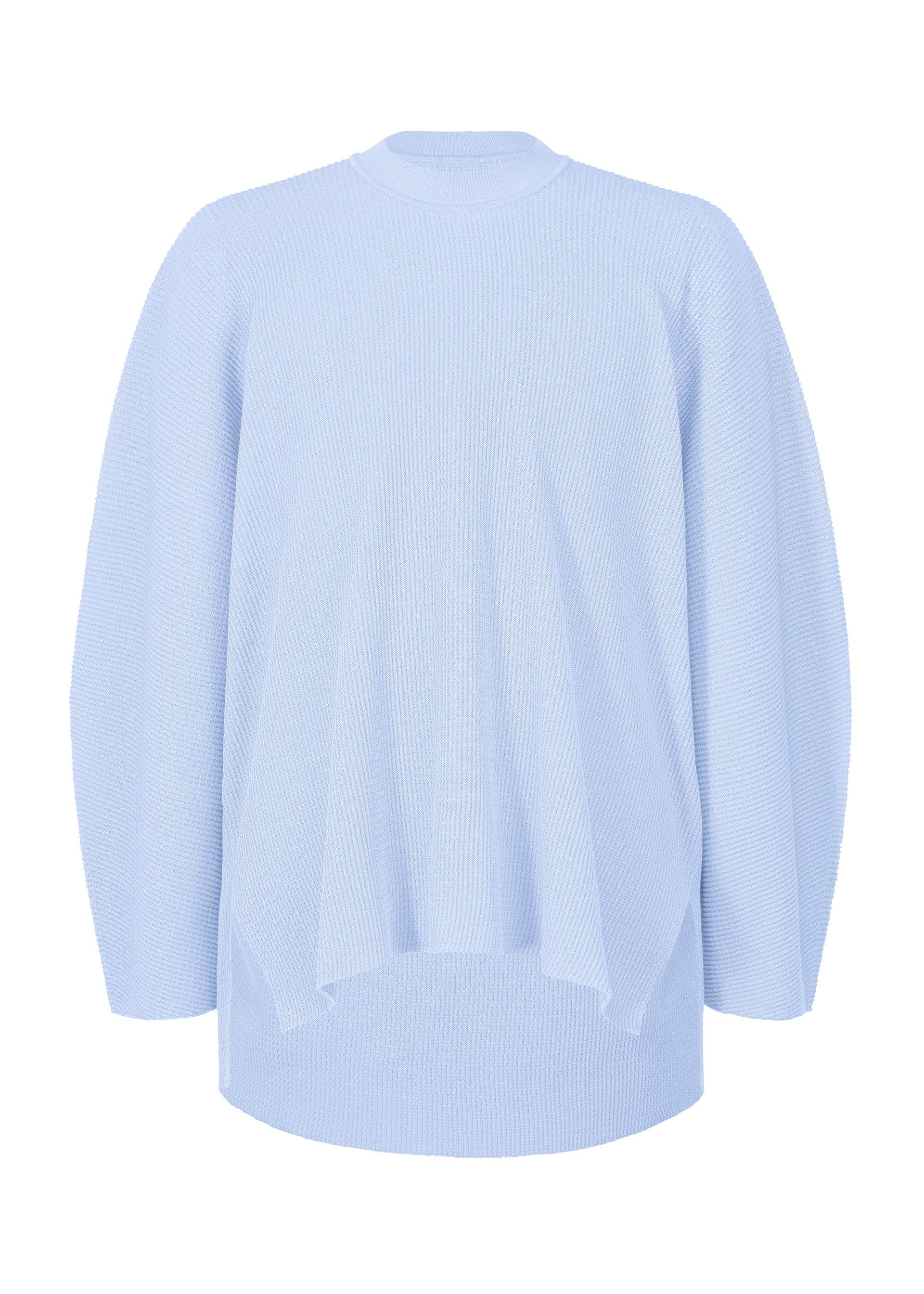 TIGHT TWIST COTTON KNIT、メンズ_ニット、ブルー