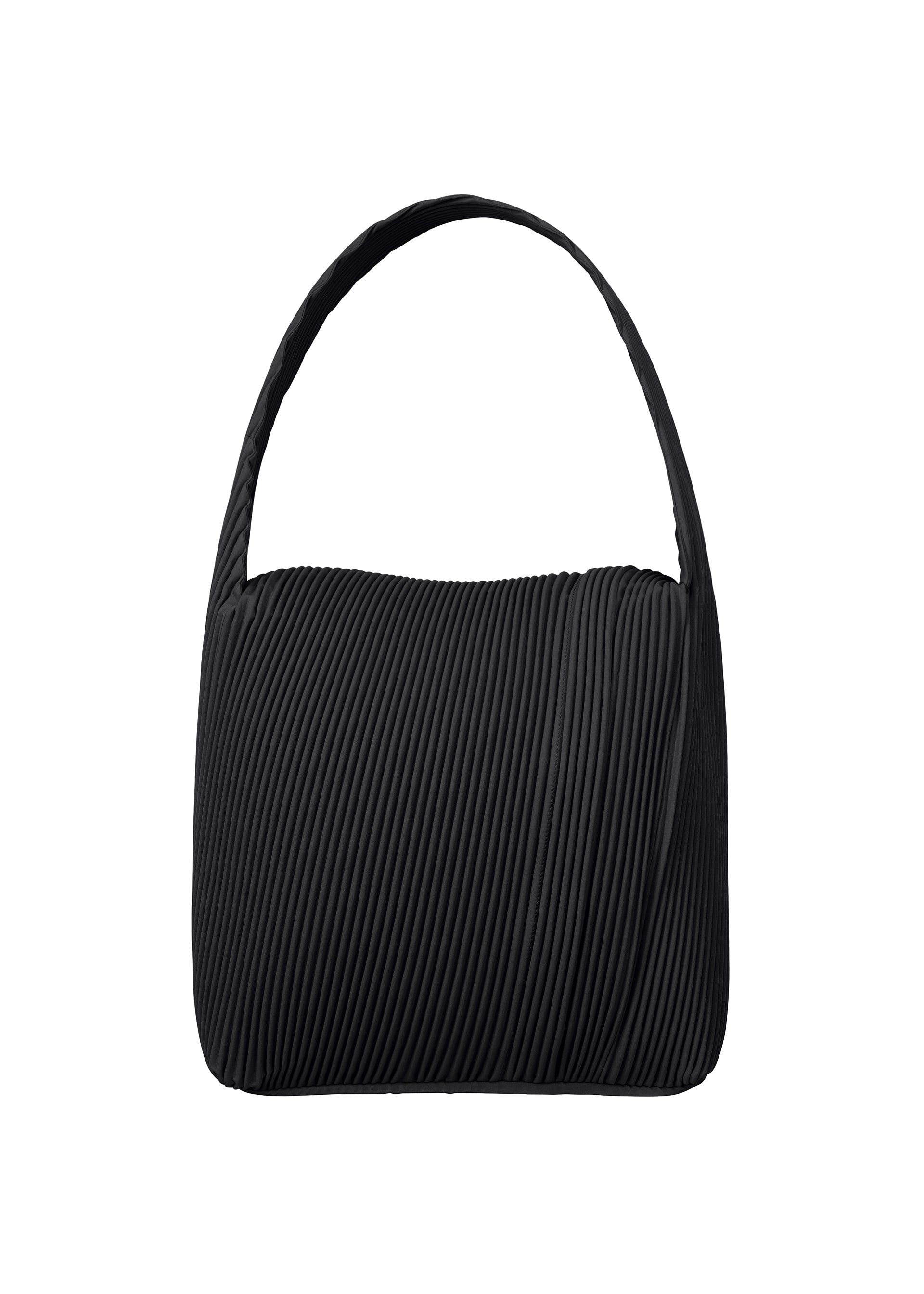 ROUNDED SQUARE BAG、バッグ&財布_ショルダーバッグ、ブラック