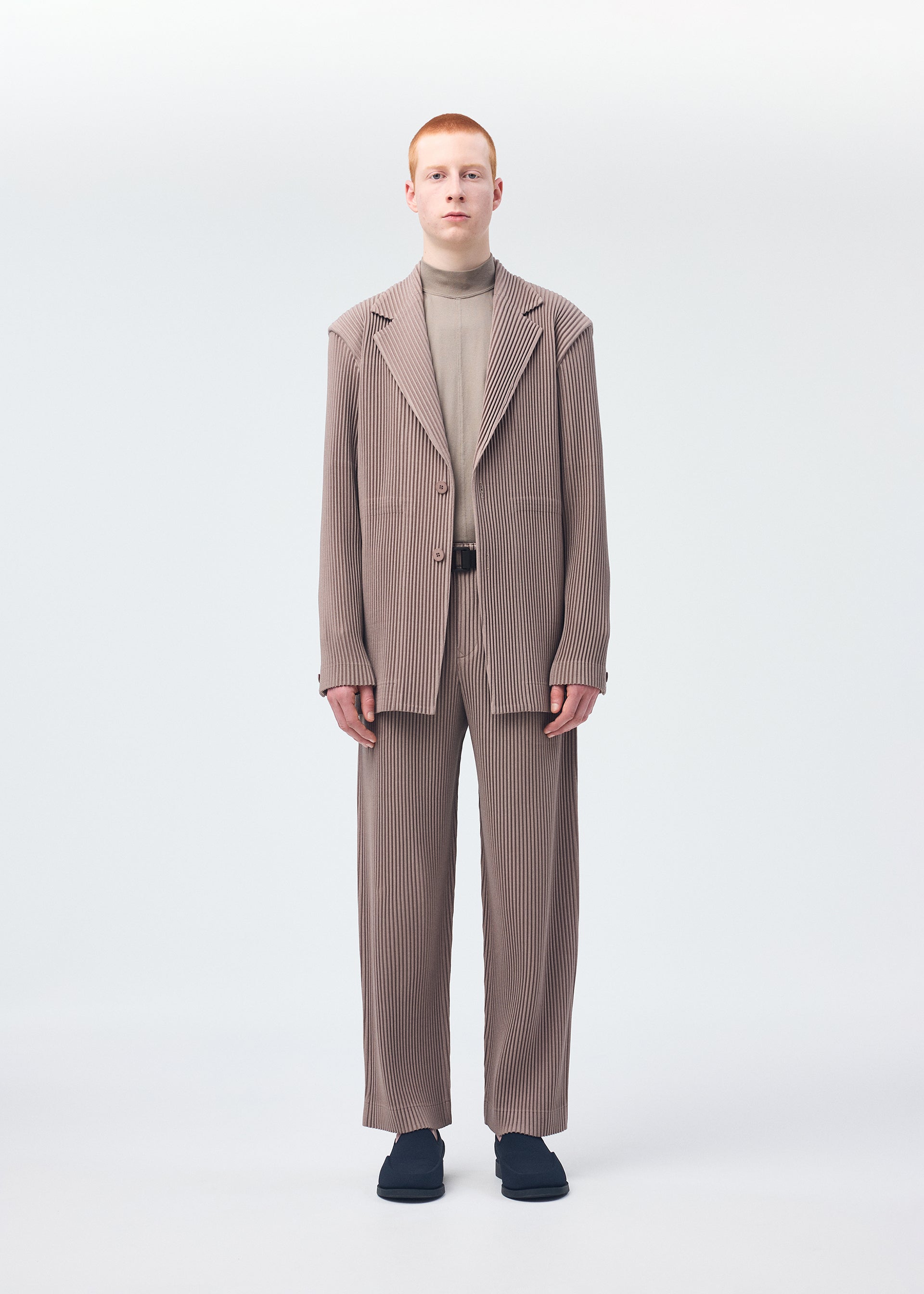 KERSEY PLEATS、メンズ_ジャケット&コート_ジャケット&ブルゾン、着用画像1
