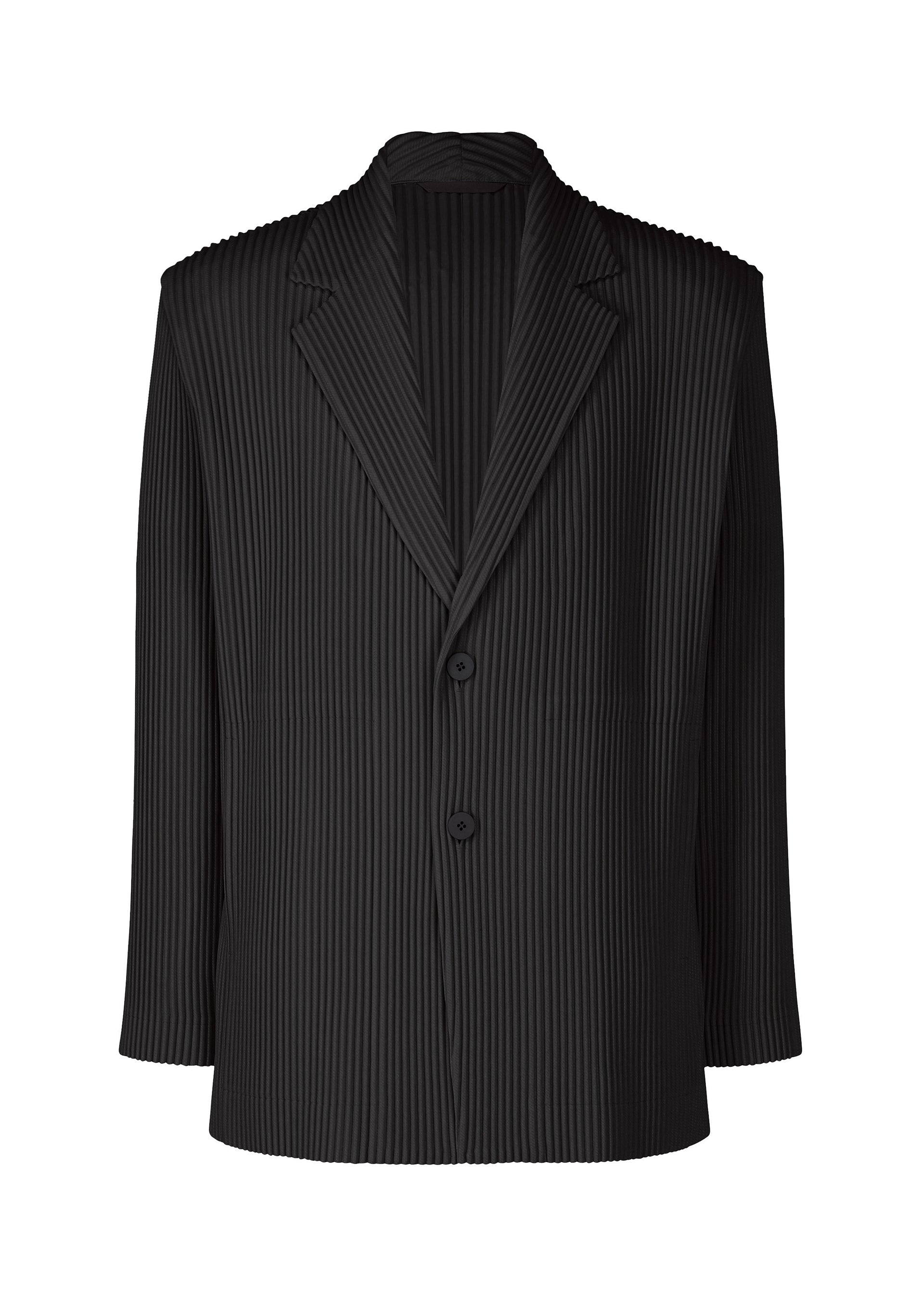 KERSEY PLEATS、メンズ_ジャケット&コート_ジャケット&ブルゾン、ブラック