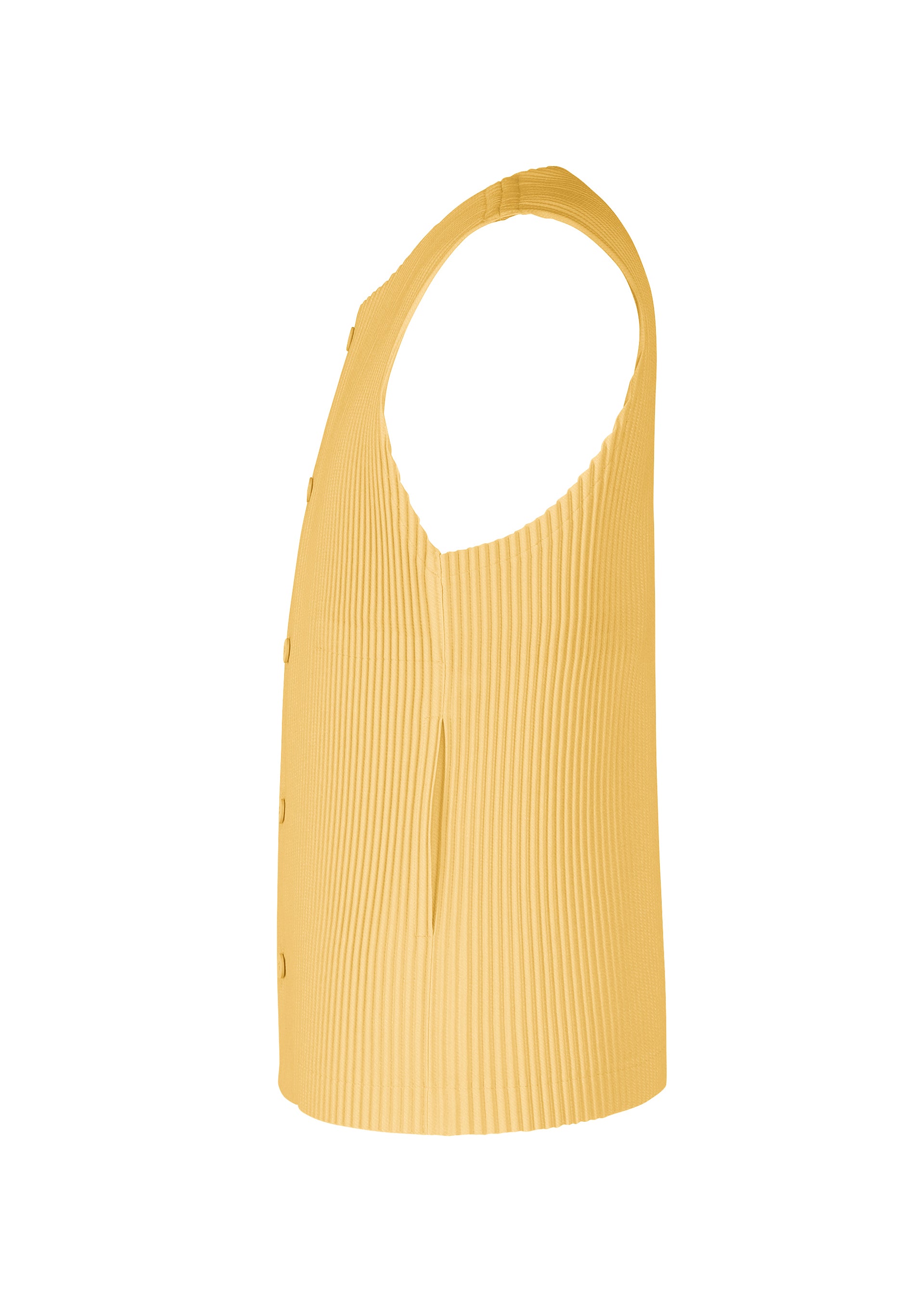 KERSEY PLEATS、メンズ_トップス_ベスト、ディテール画像2