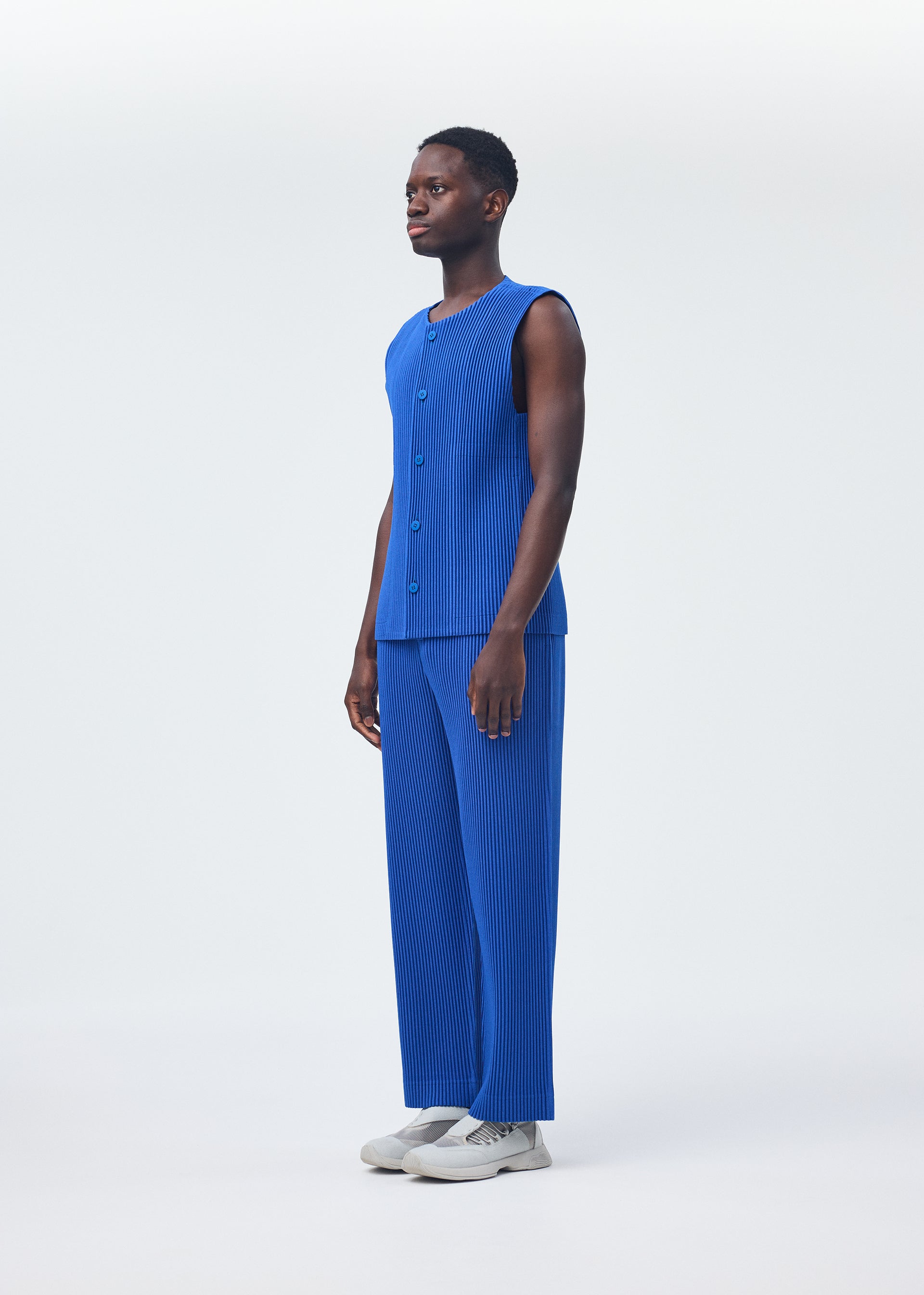 KERSEY PLEATS、メンズ_パンツ、着用画像2