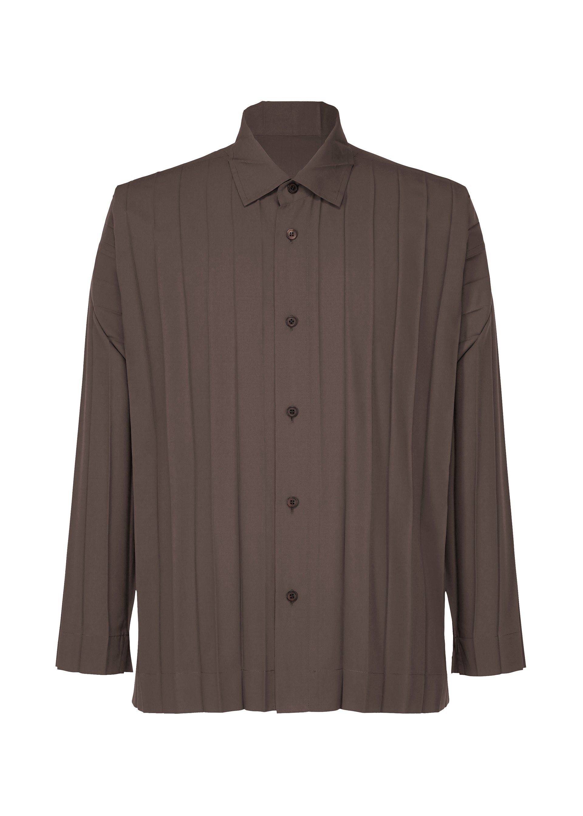 EDGE SHIRT、メンズ_トップス_シャツ、ブラウン