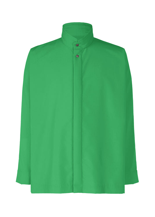 PADDED RIM SHIRT、メンズ_トップス_シャツ、グリーン