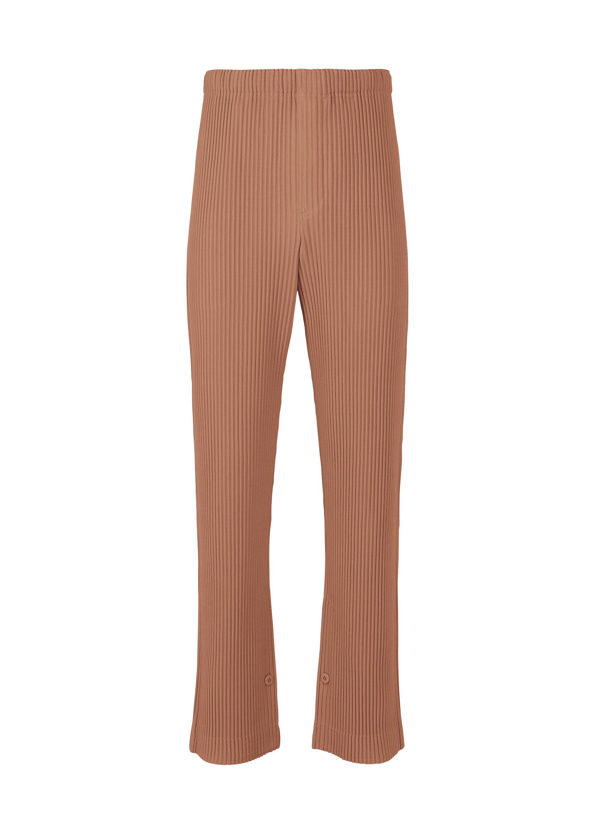 PLEATS BOTTOMS 1、メンズ_パンツ、レッド