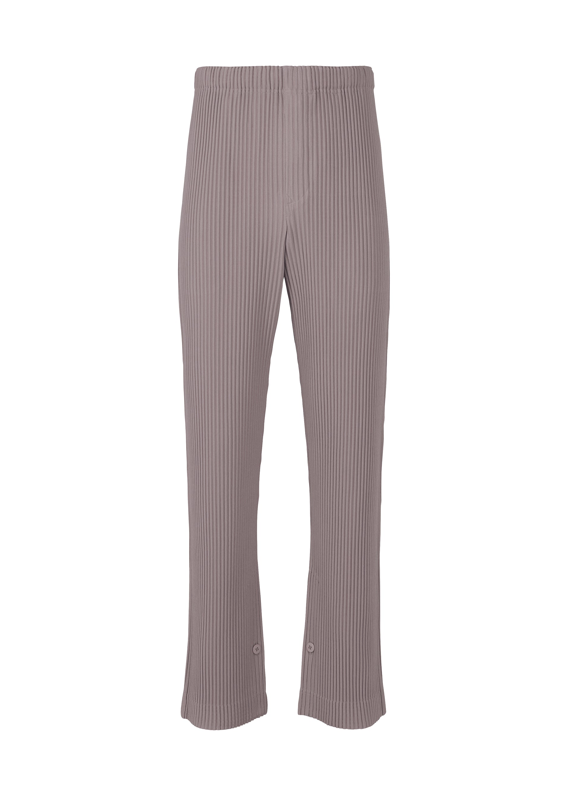 PLEATS BOTTOMS 1、メンズ_パンツ、パープル