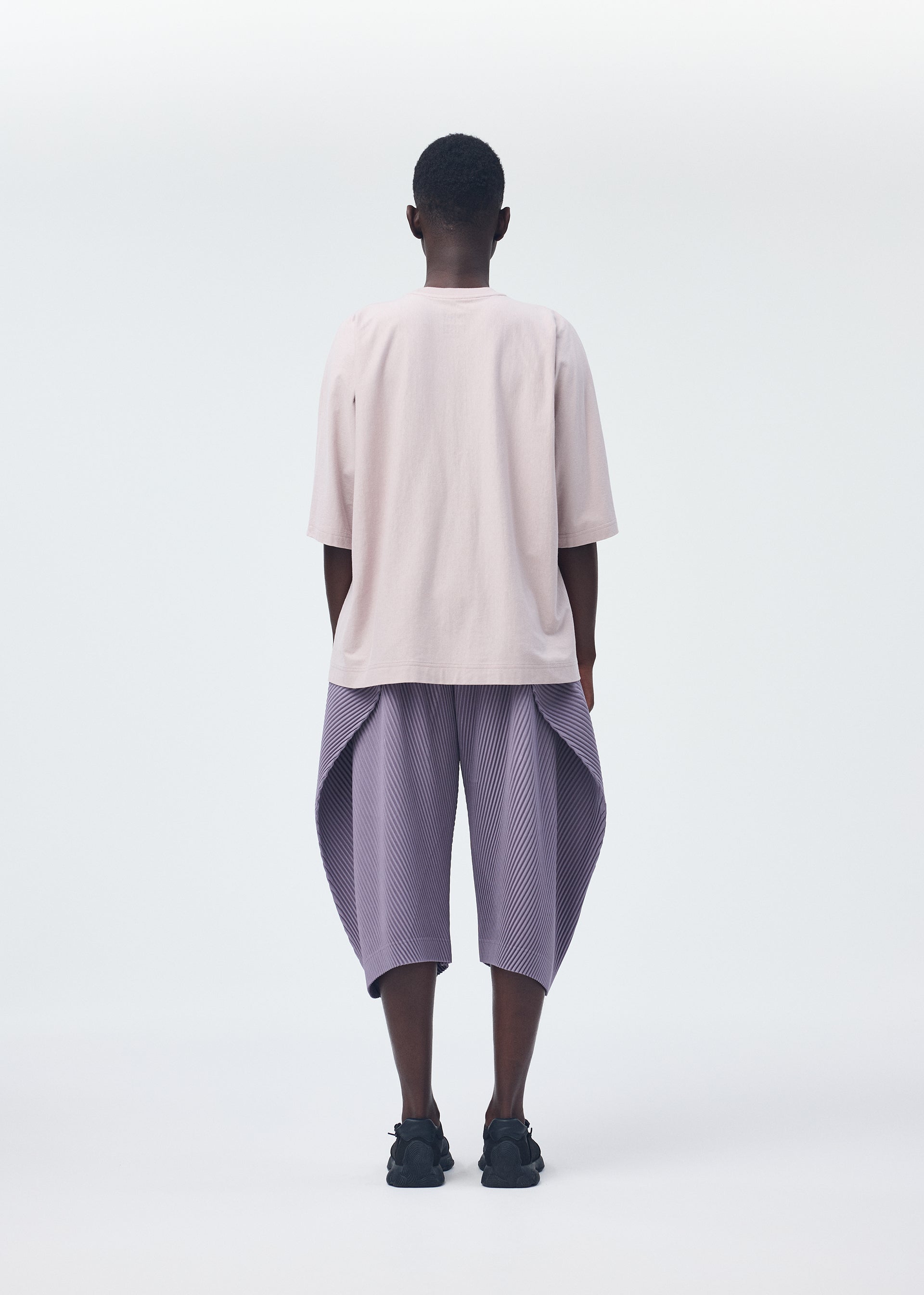 PLEATS BOTTOMS 1、メンズ_パンツ、着用画像3