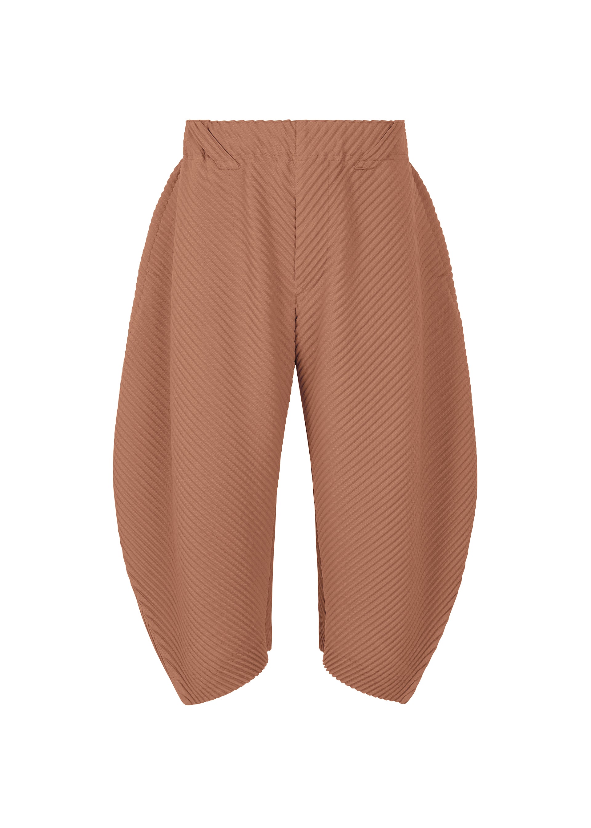 PLEATS BOTTOMS 1、メンズ_パンツ、レッド