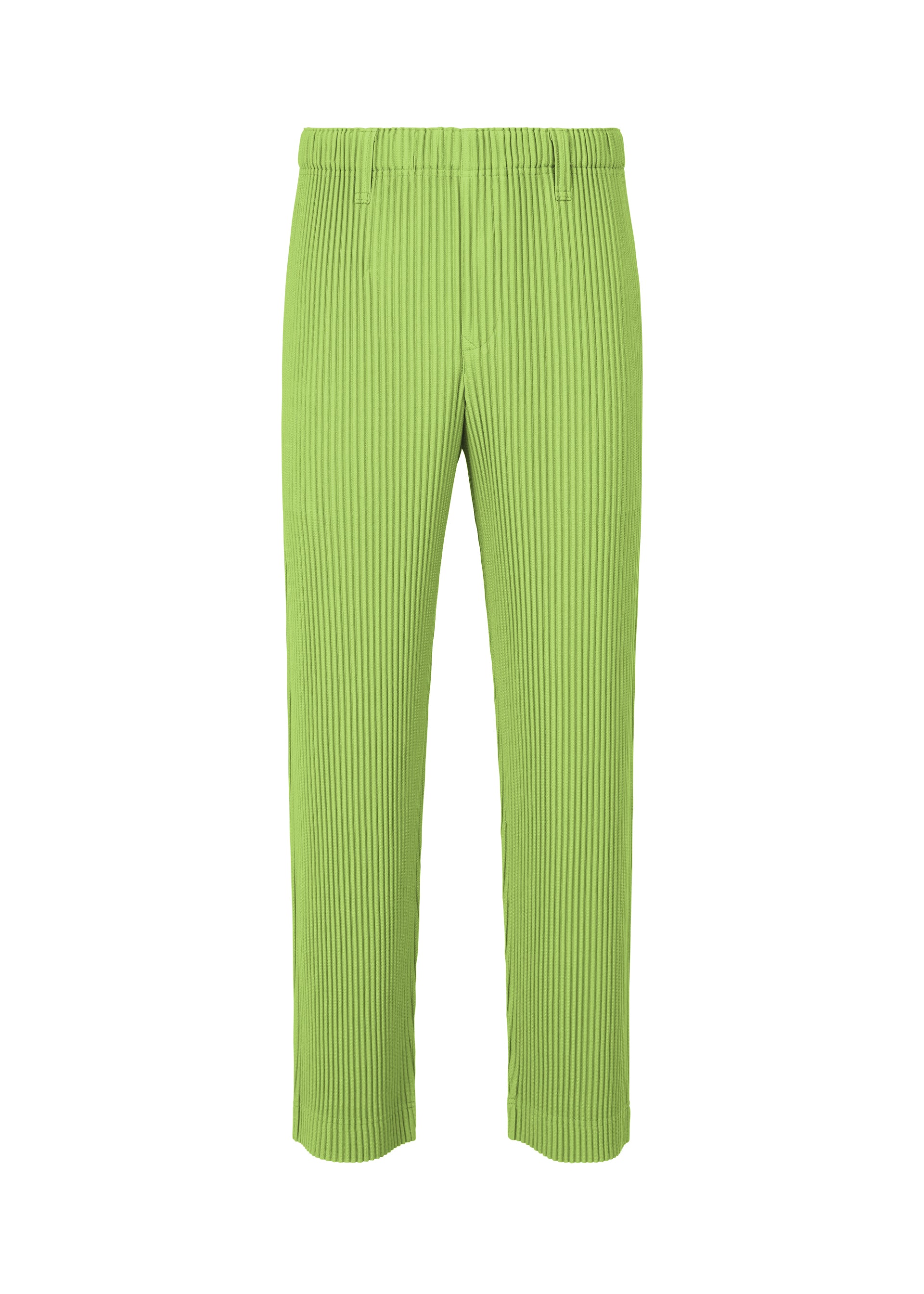 TAILORED PLEATS 1、メンズ_パンツ、グリーン