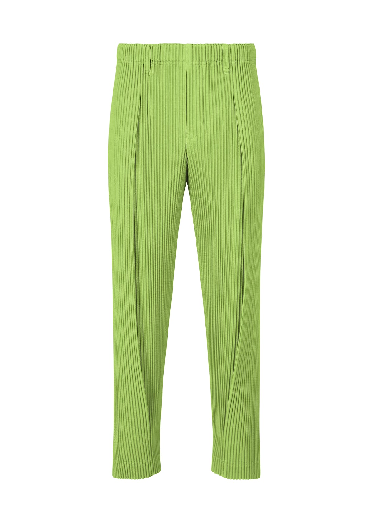 TAILORED PLEATS 1、メンズ_パンツ、グリーン