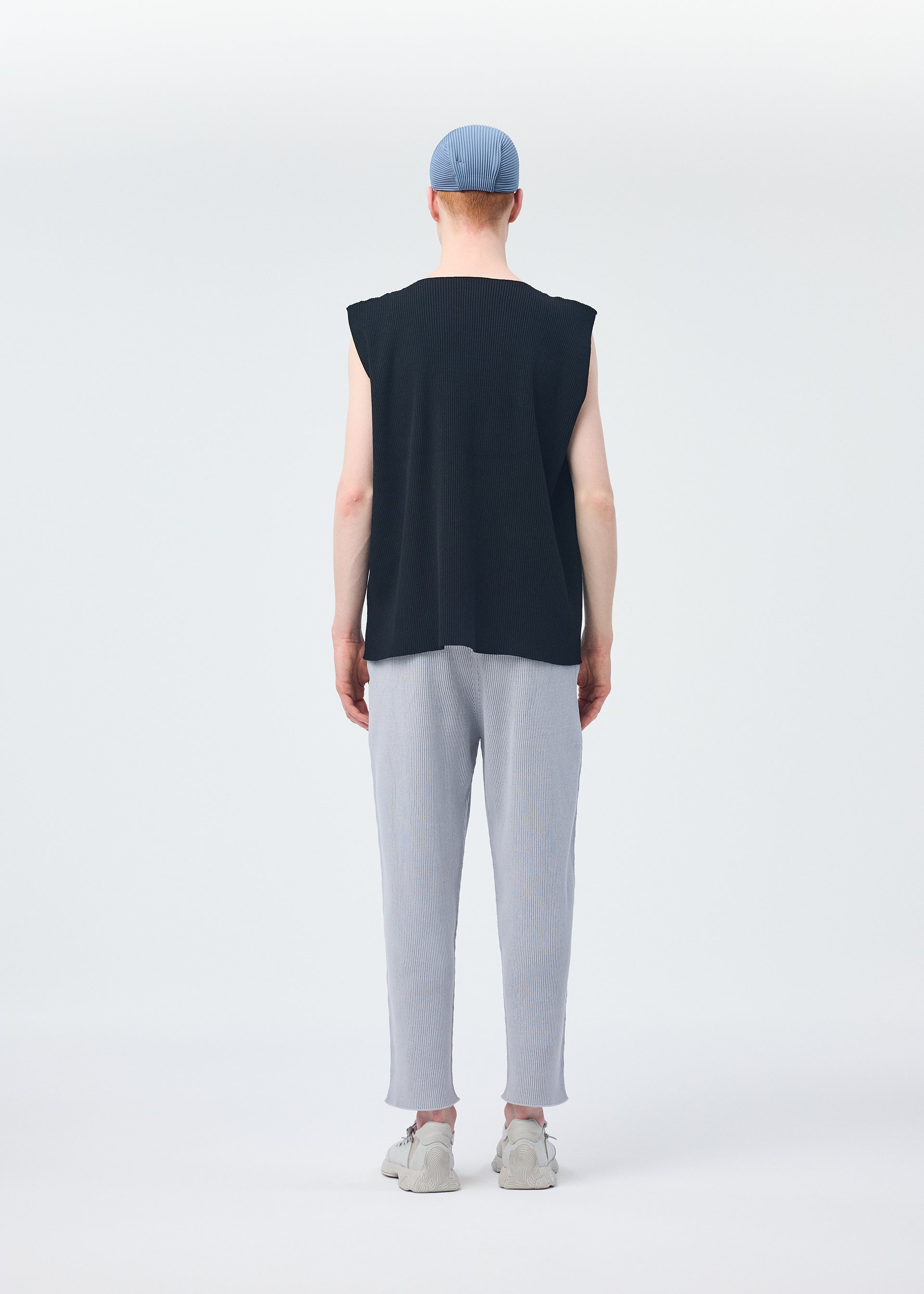 BASIC KNIT、メンズ_ニット、着用画像3