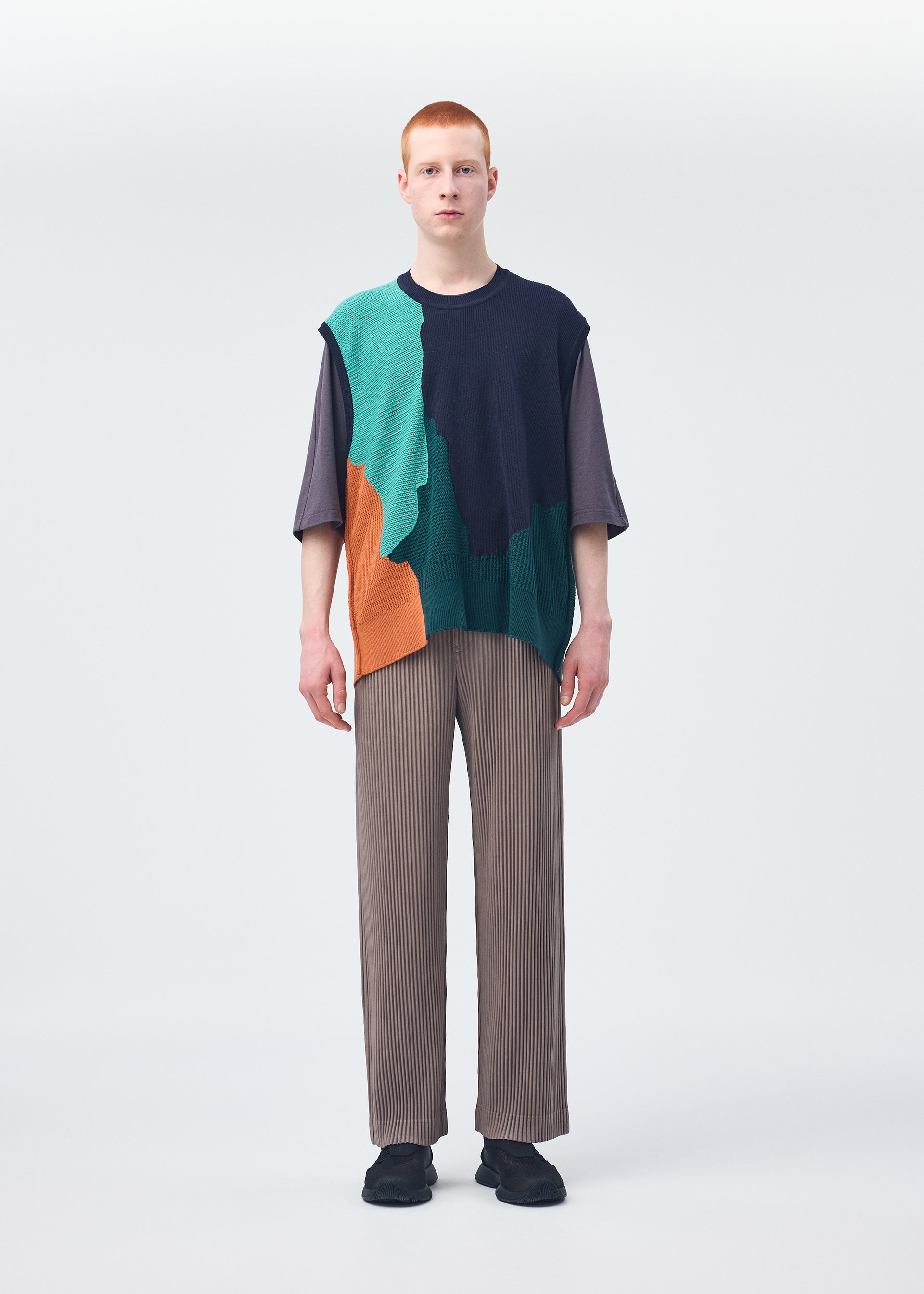 AGATE KNIT、メンズ_ニット、着用画像1