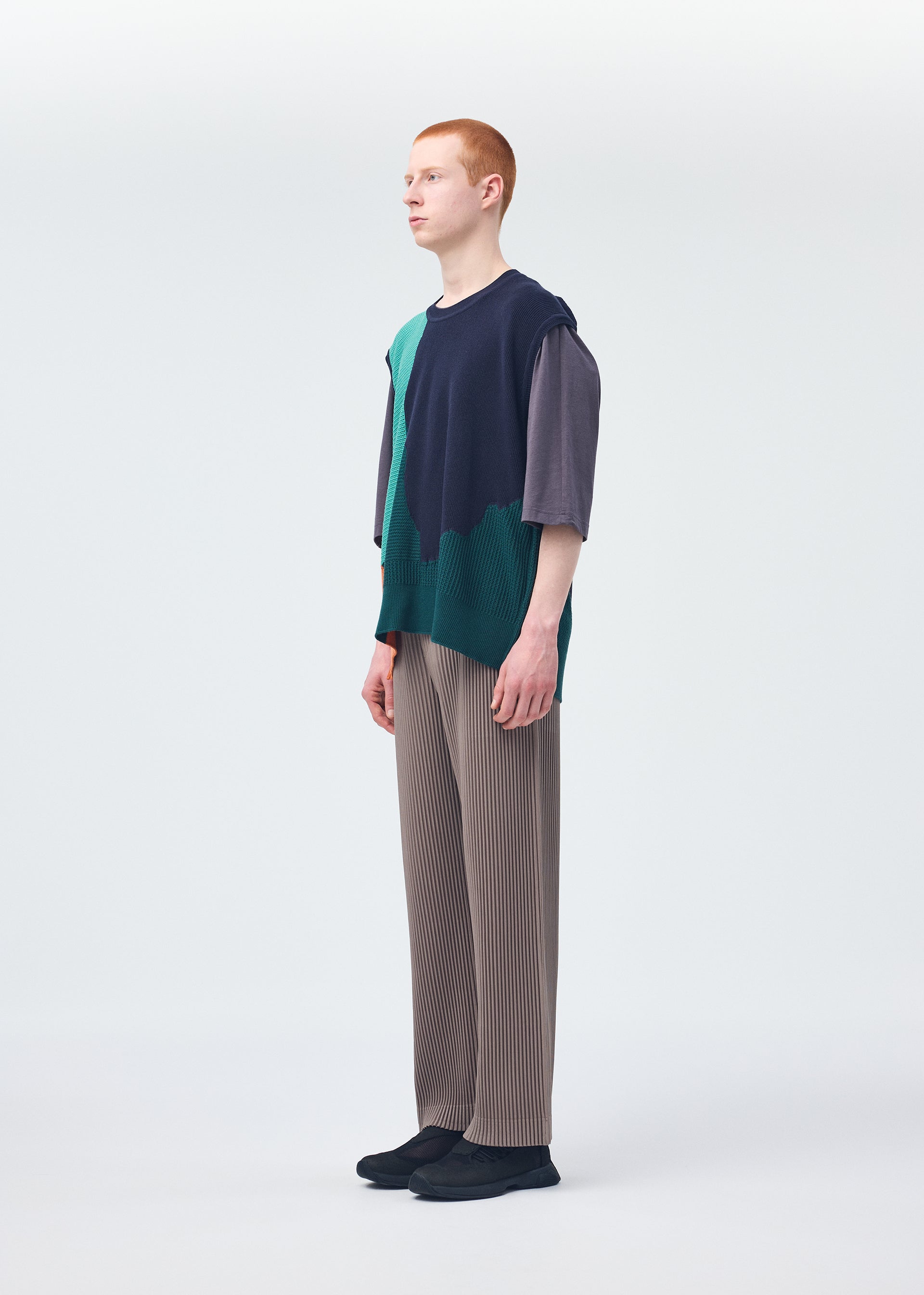 AGATE KNIT、メンズ_ニット、着用画像2