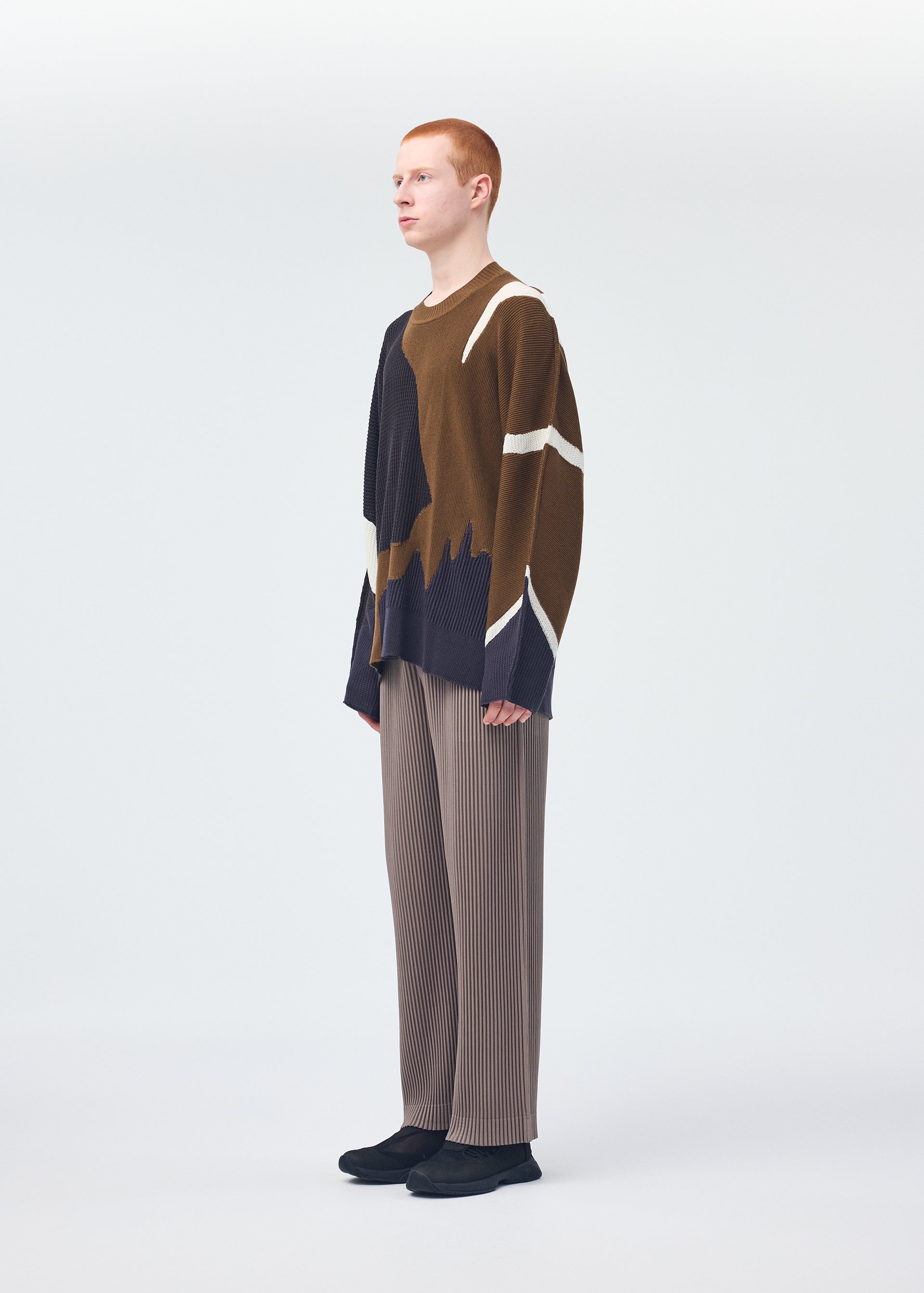 AGATE KNIT、メンズ_ニット、着用画像2