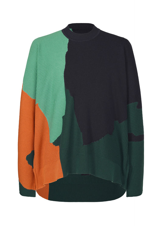 AGATE KNIT、メンズ_ニット、グリーン