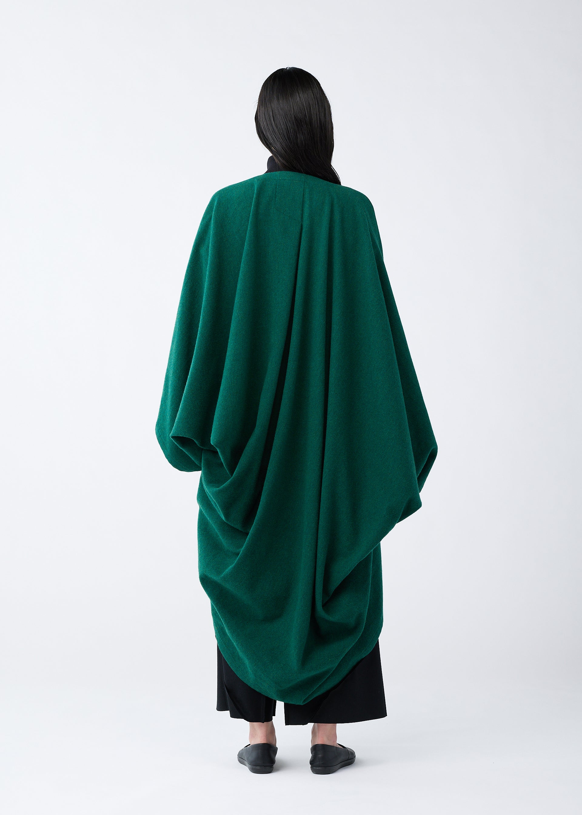 DRAPE COAT、ウィメンズ_ジャケット&コート_コート、着用画像5