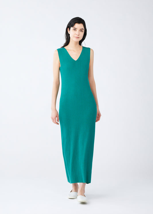 FLAT RIB KNIT、ウィメンズ_ワンピース、着用画像1