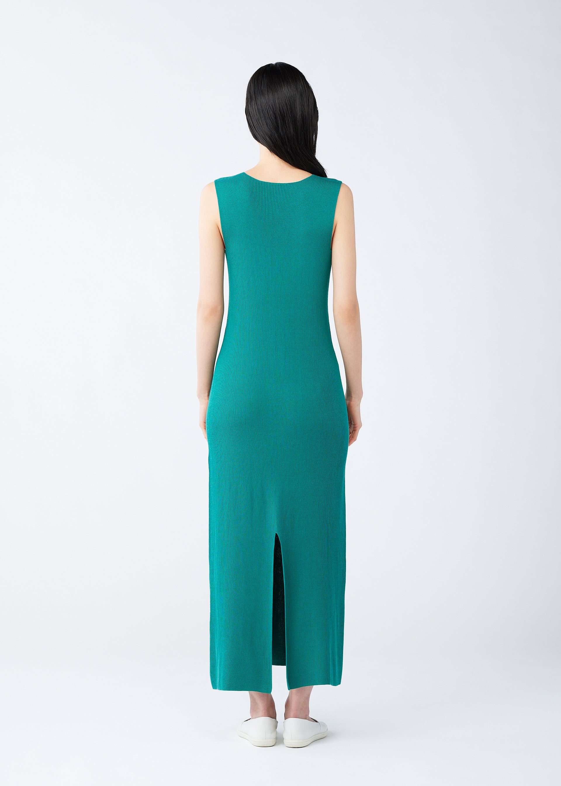 FLAT RIB KNIT、ウィメンズ_ワンピース、着用画像3