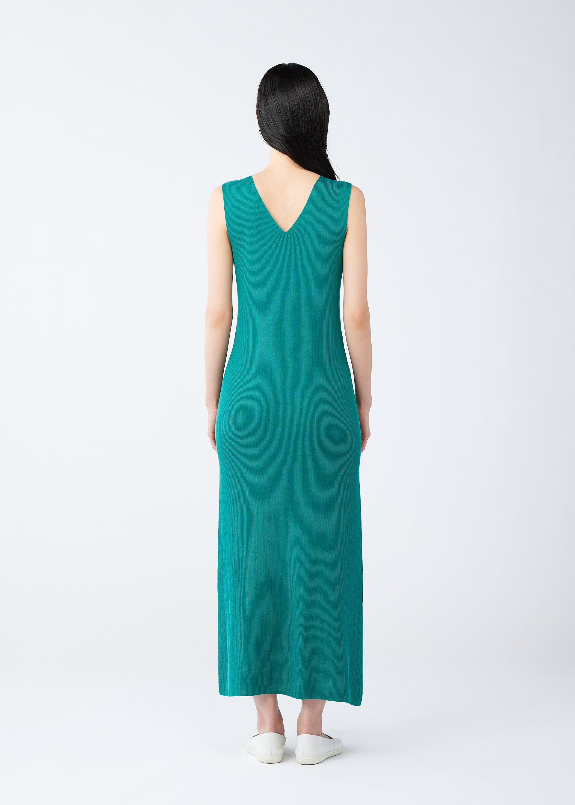 FLAT RIB KNIT、ウィメンズ_ワンピース、着用画像6