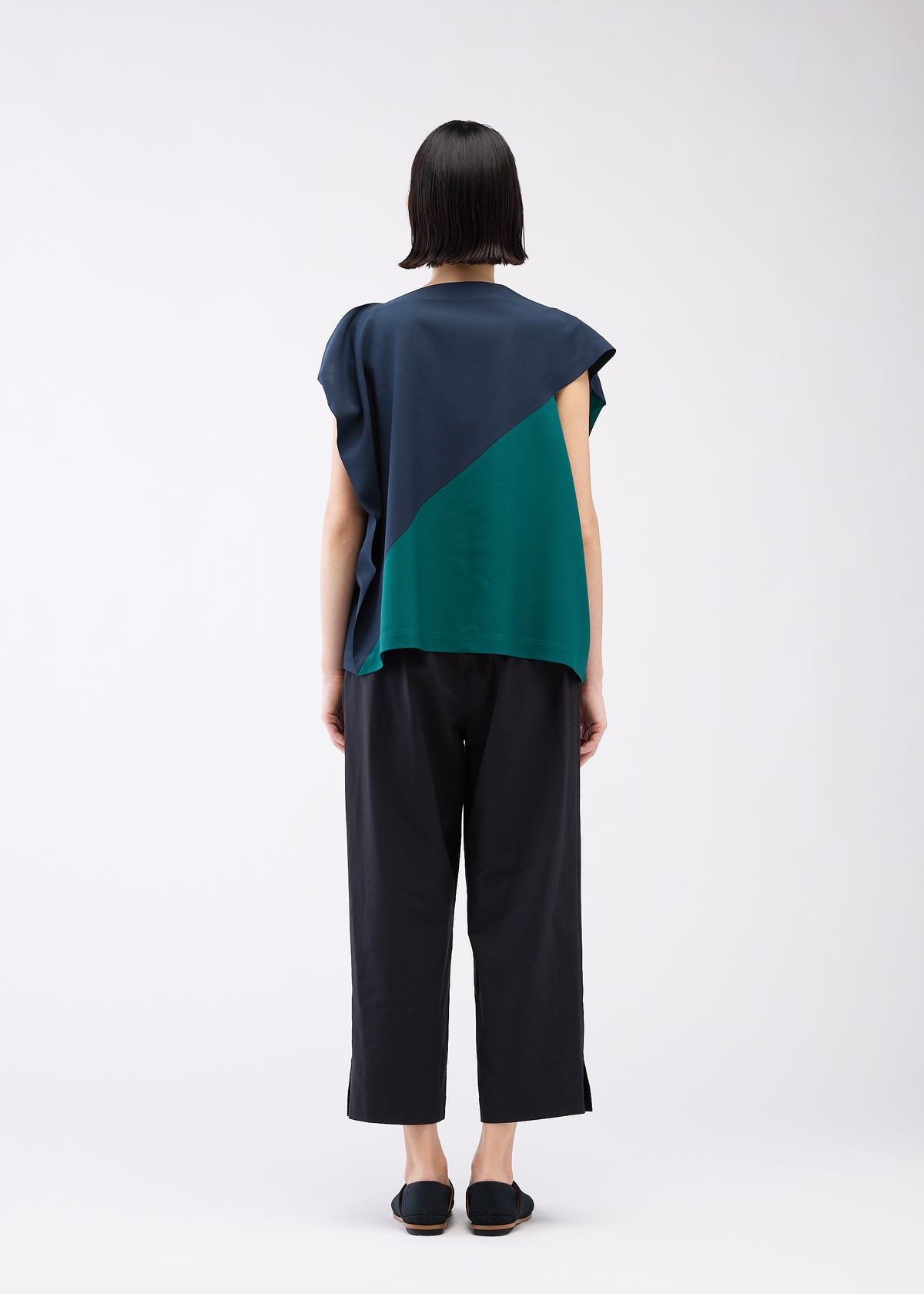 FLAT T BI COLOR、ウィメンズ_トップス_トップ、着用画像3
