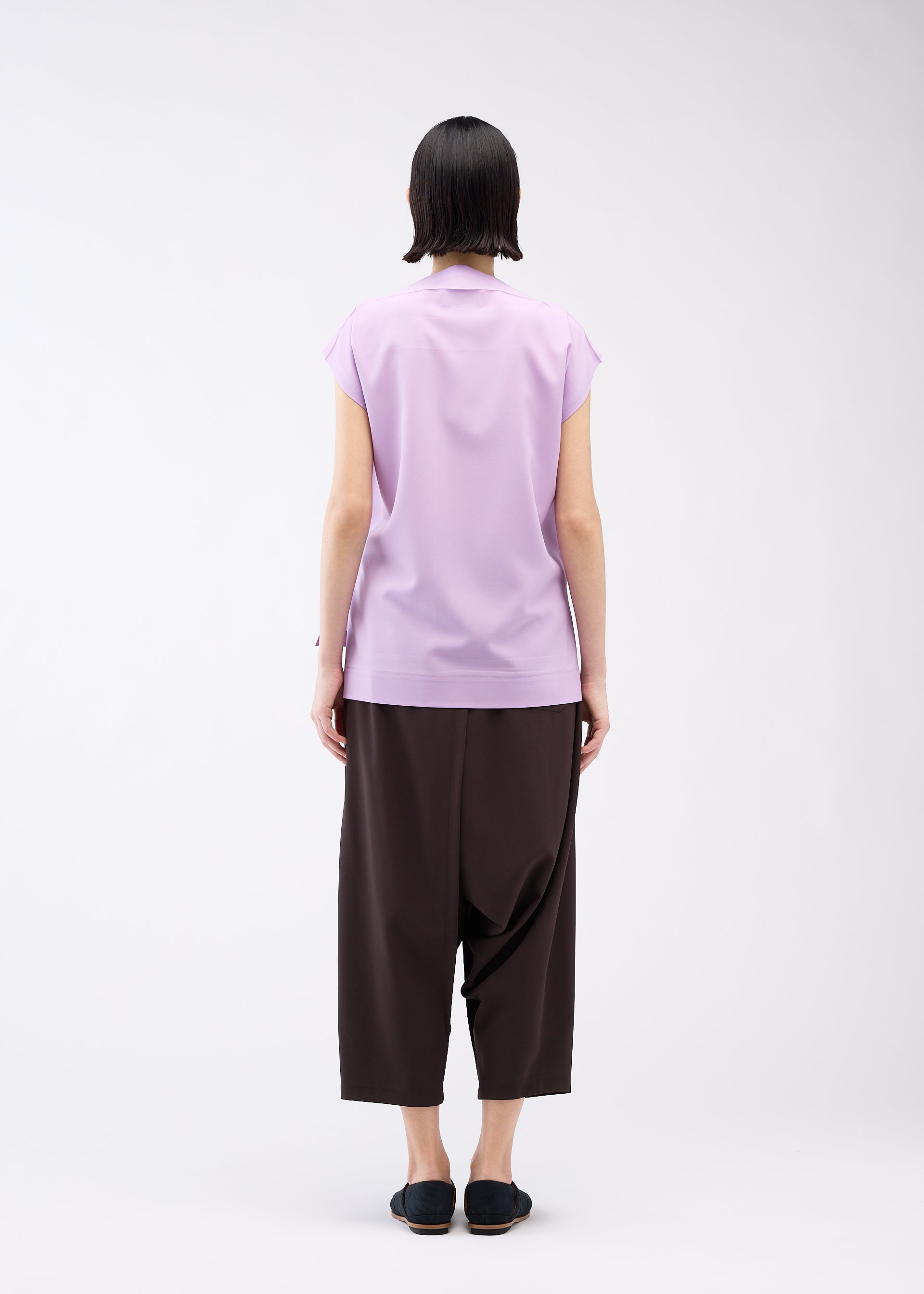 FLAT ONE TUCK T、ウィメンズ_トップス_トップ、着用画像3