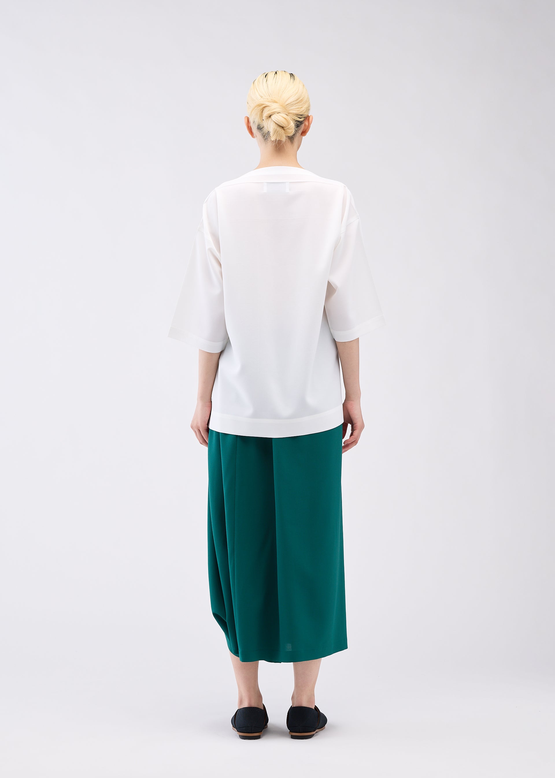 FLAT ONE TUCK T、ウィメンズ_トップス_トップ、着用画像3