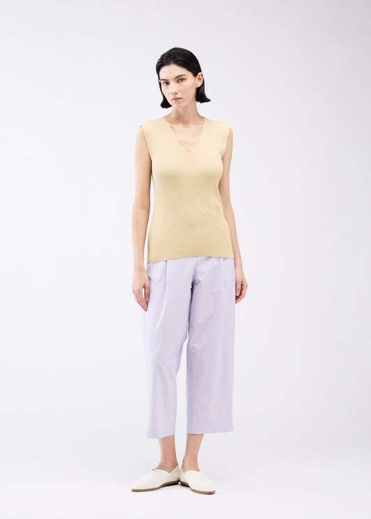 FLAT RIB KNIT 2、ウィメンズ_ニット、着用画像1
