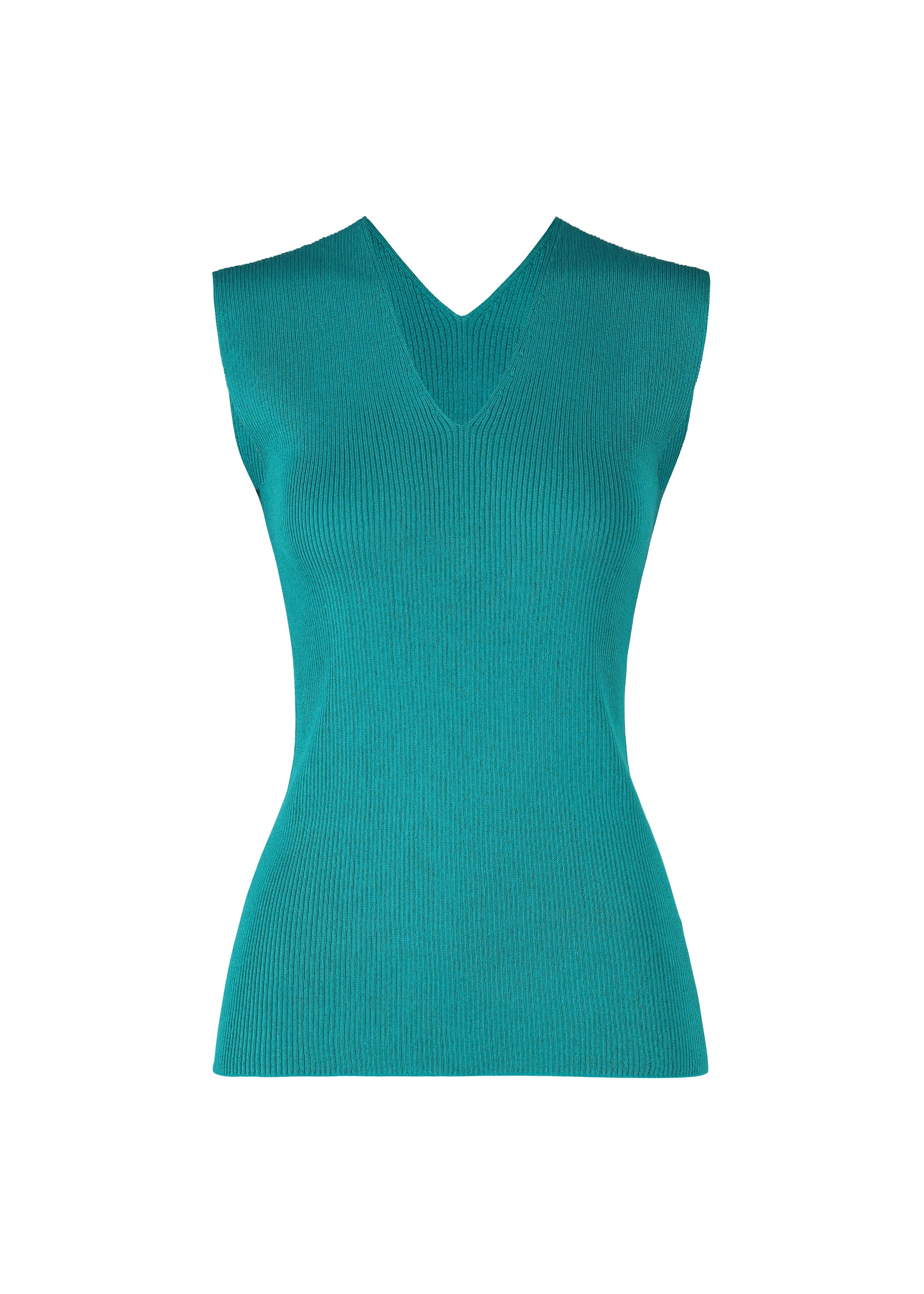 FLAT RIB KNIT 2、ウィメンズ_ニット、カーキ