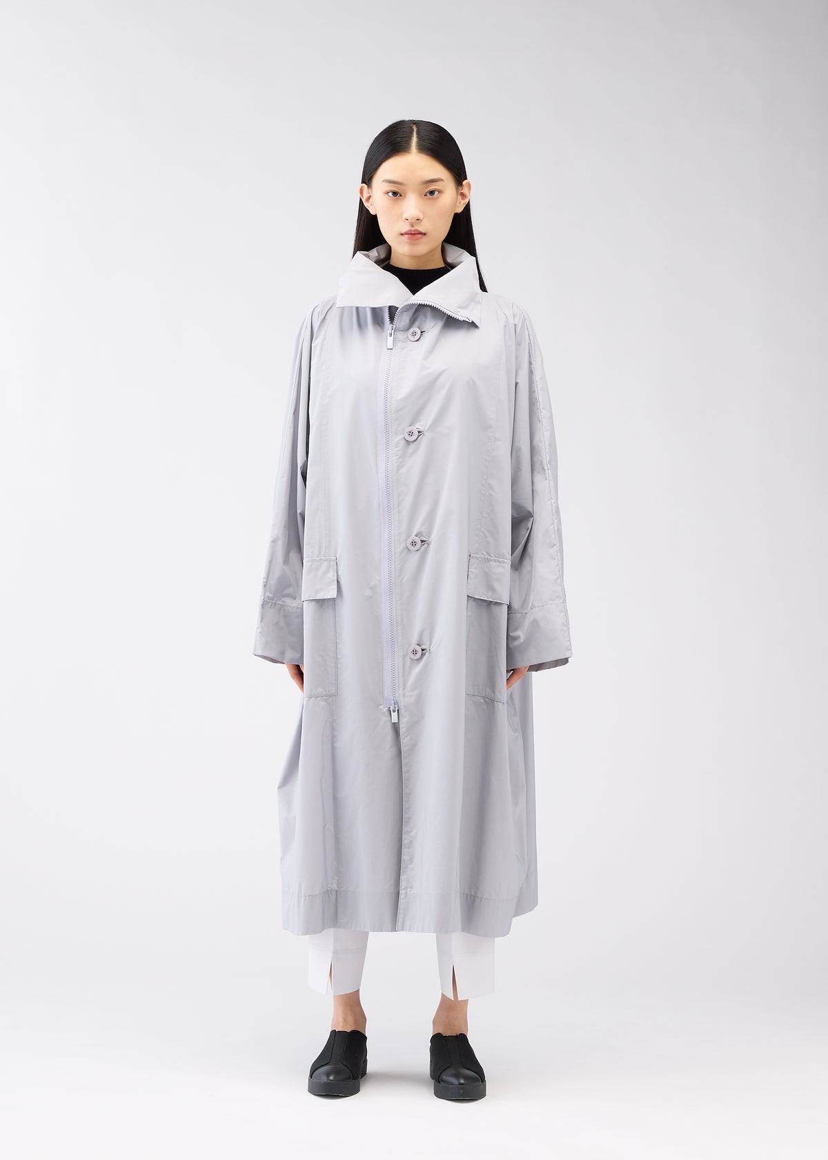 FLAT WIND COAT、ウィメンズ_ジャケット&コート_コート、着用画像1