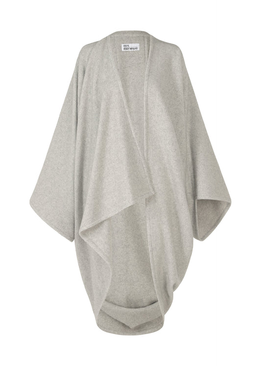DRAPE COAT、ウィメンズ_ジャケット&コート_コート、グレー