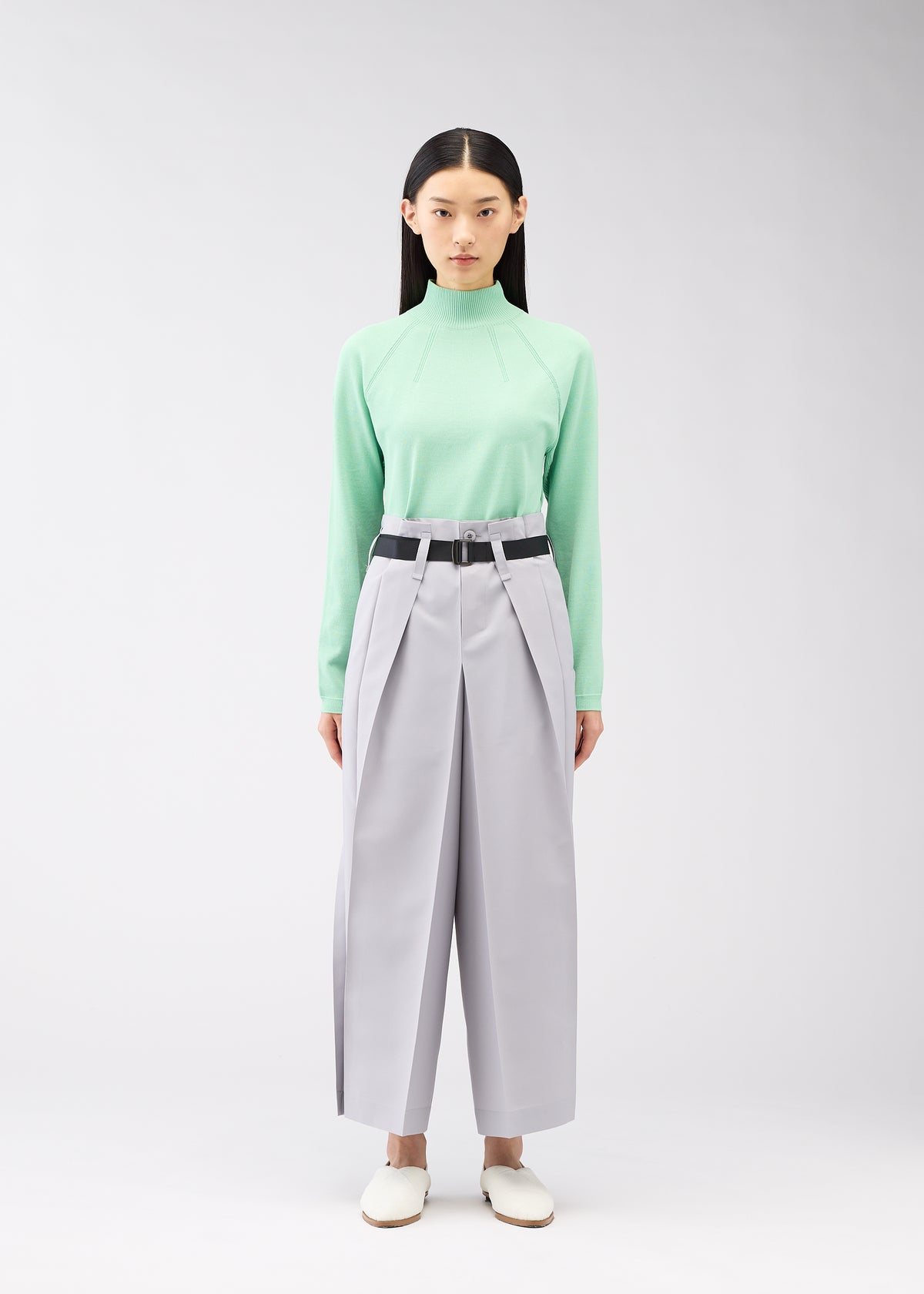 FLAT SQUARE BOTTOMS、ウィメンズ_パンツ、着用画像1