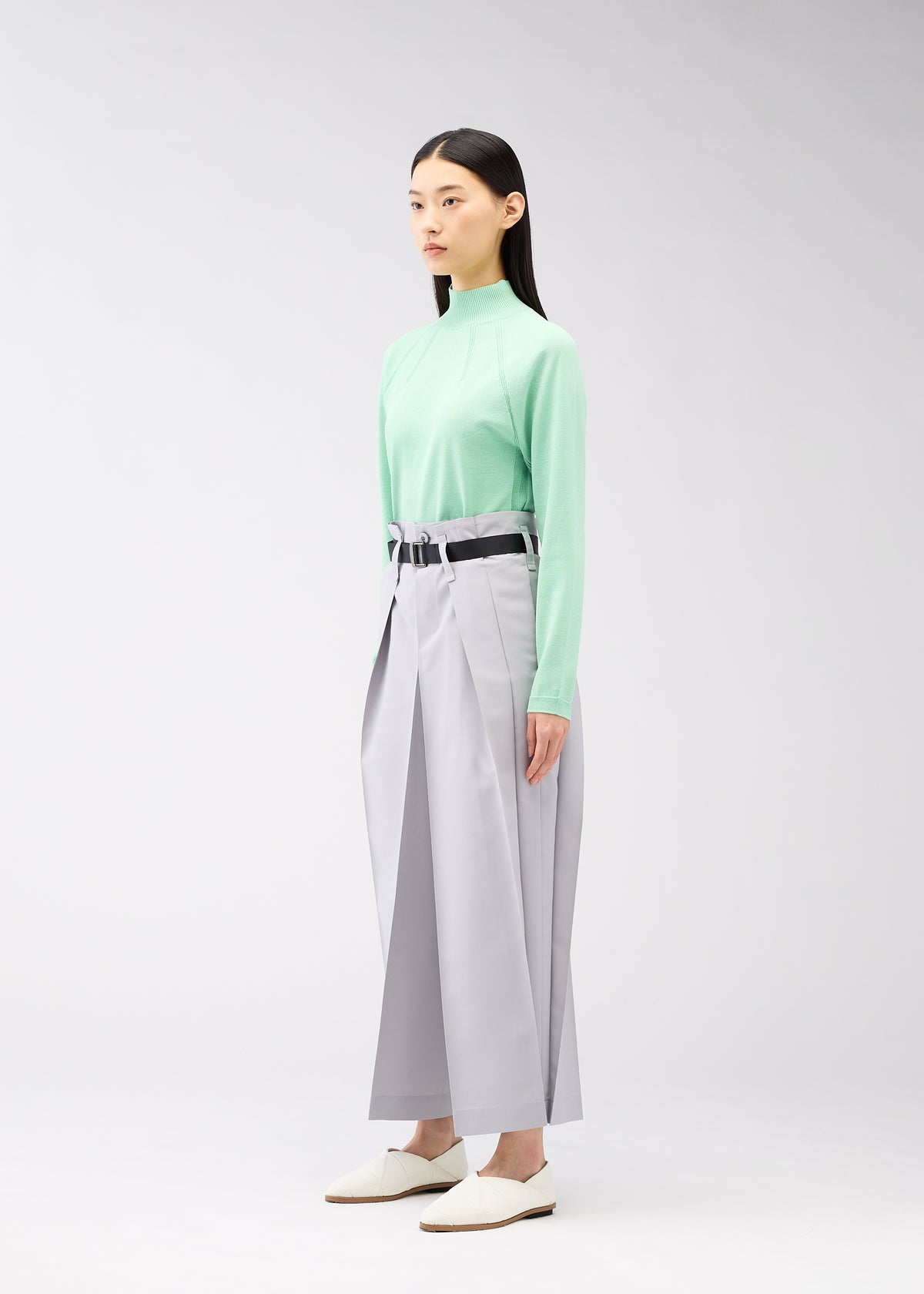 FLAT SQUARE BOTTOMS、ウィメンズ_パンツ、着用画像2