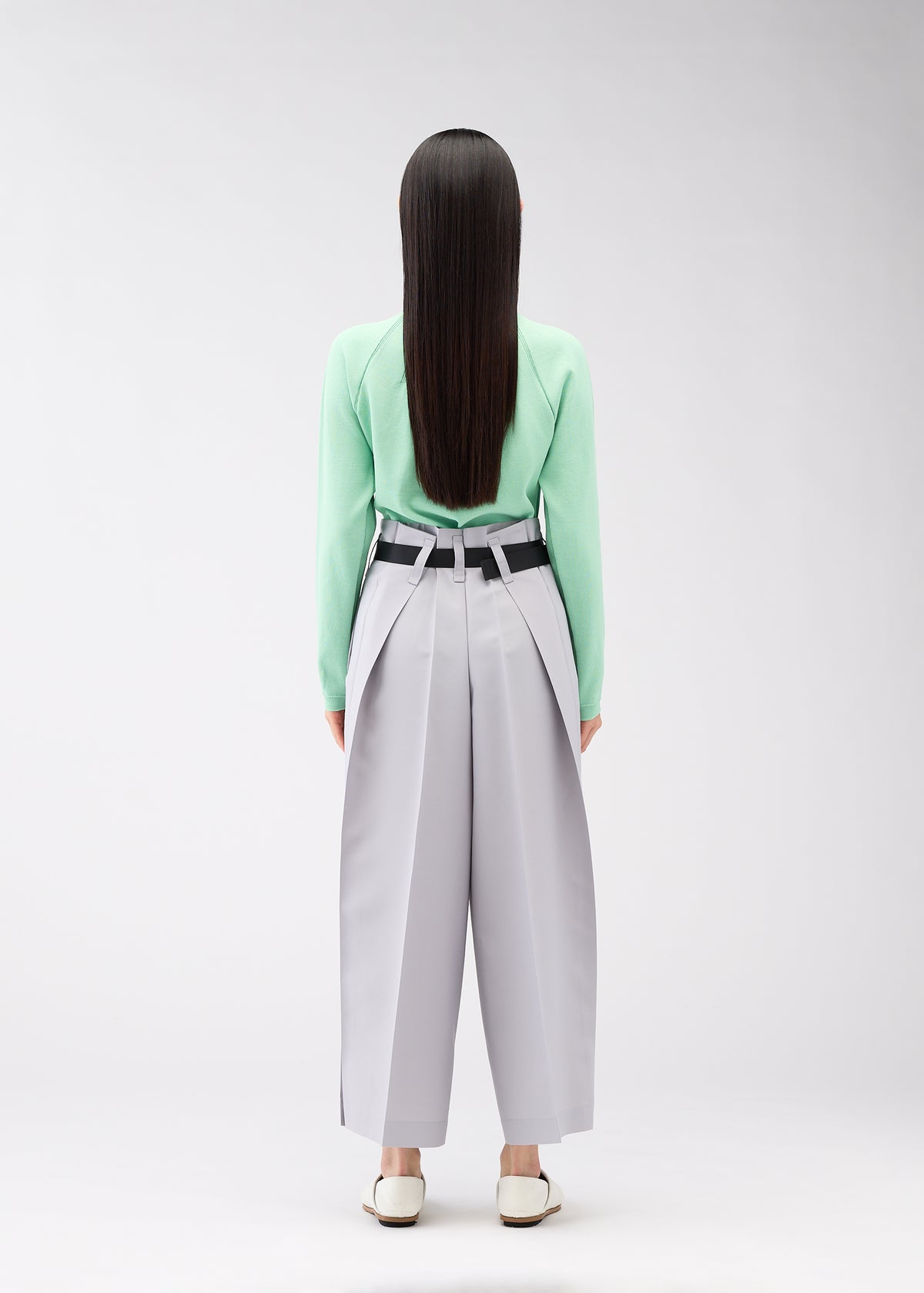 FLAT SQUARE BOTTOMS、ウィメンズ_パンツ、着用画像3