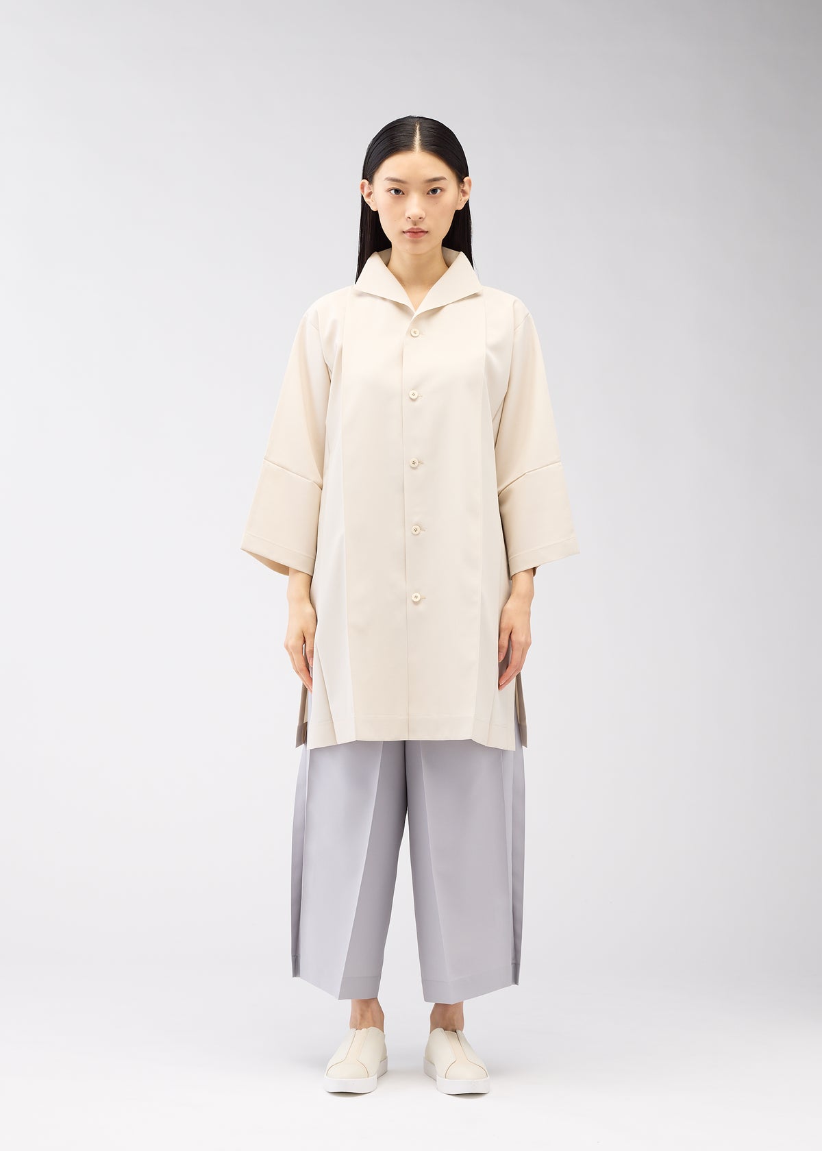FLAT SHIRTS、ウィメンズ_トップス_シャツ、着用画像1
