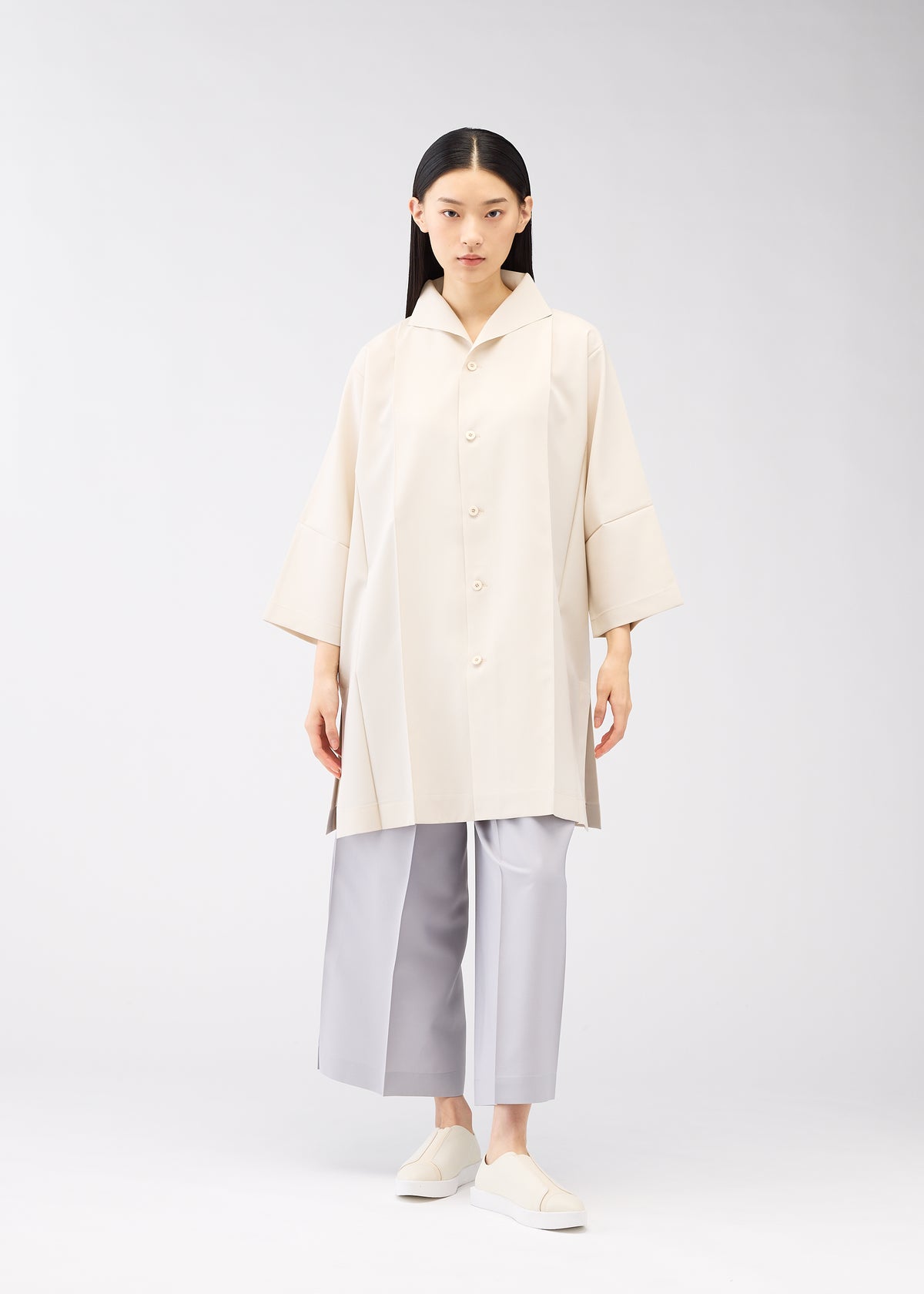FLAT SHIRTS、ウィメンズ_トップス_シャツ、着用画像4