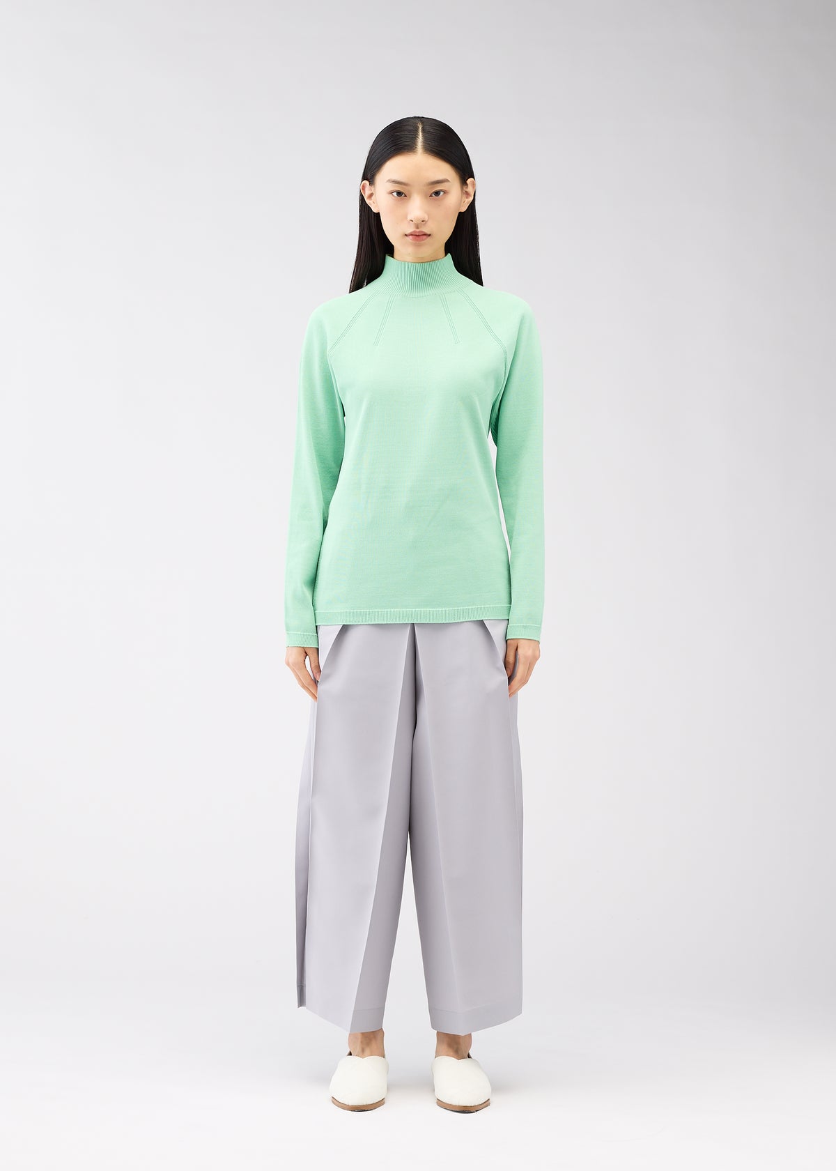 DARTED KNIT、ウィメンズ_ニット、着用画像1