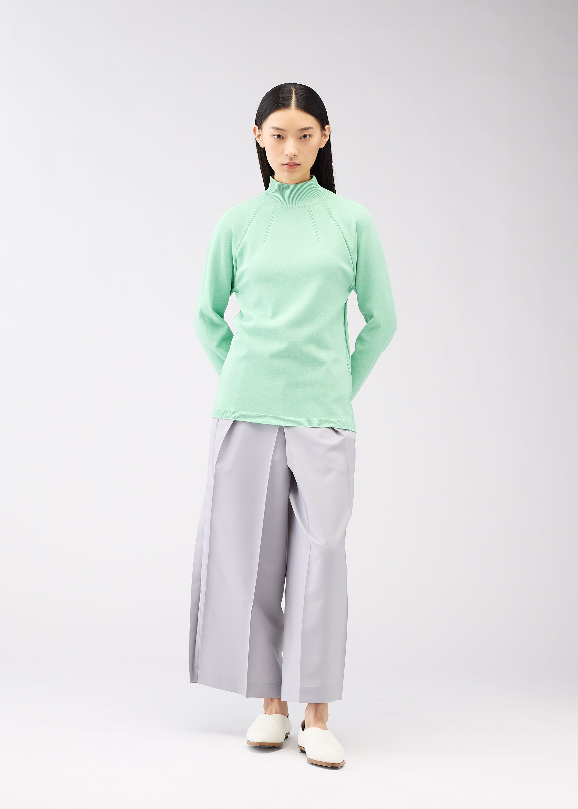 DARTED KNIT、ウィメンズ_ニット、着用画像4