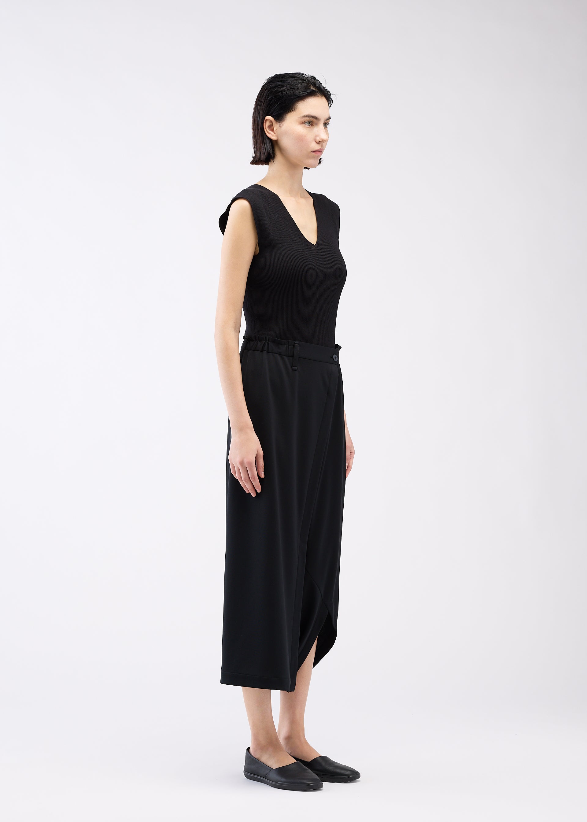 JERSEY BOTTOMS BASIC、ウィメンズ_パンツ、着用画像4