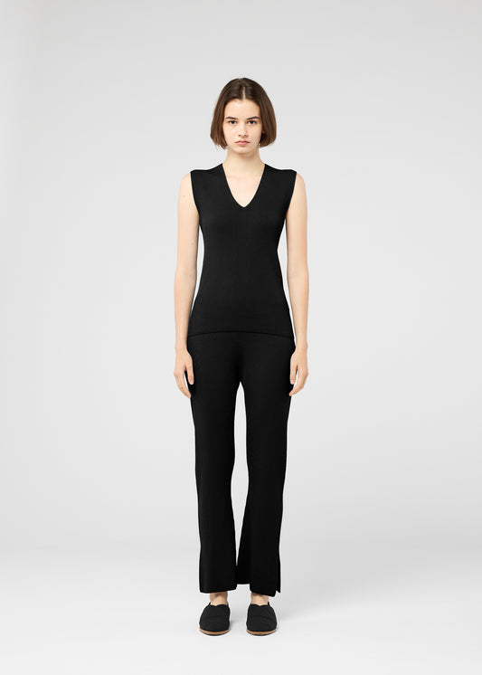 FLAT RIB KNIT 2、ウィメンズ_ニット、着用画像1