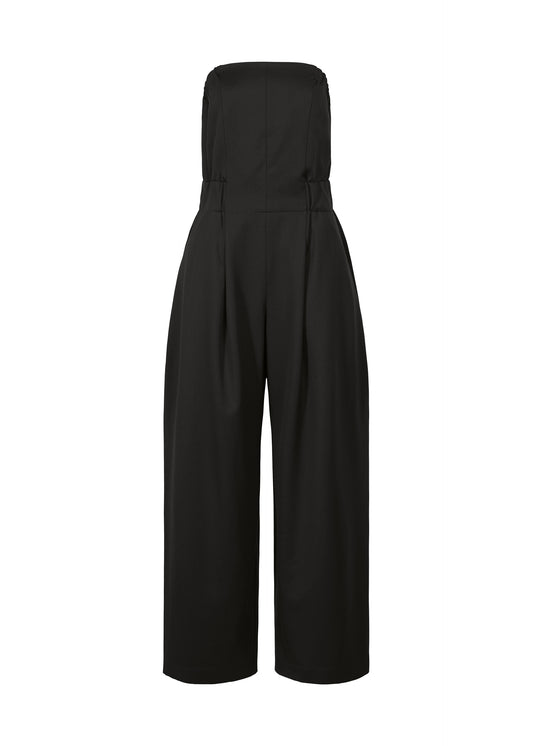 WOOL GABARDINE、ウィメンズ_ジャンプスーツ、ブラック