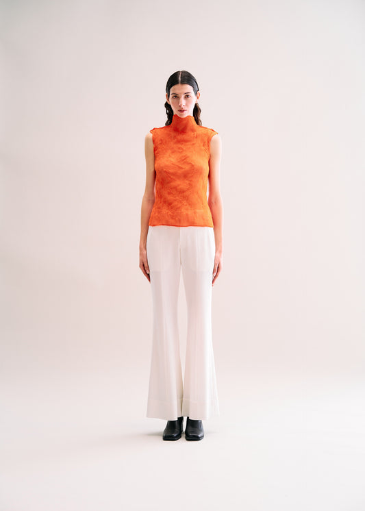CHIFFON TWIST 1、ウィメンズ_トップス_トップ、着用画像1