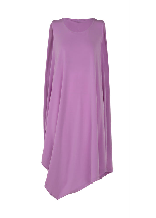 DRAPE JERSEY-38、ウィメンズ_ワンピース、パープル