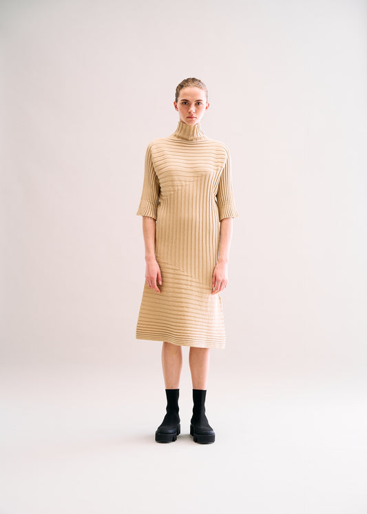 COTTON CASHMERE KNIT、ウィメンズ_ワンピース、着用画像1