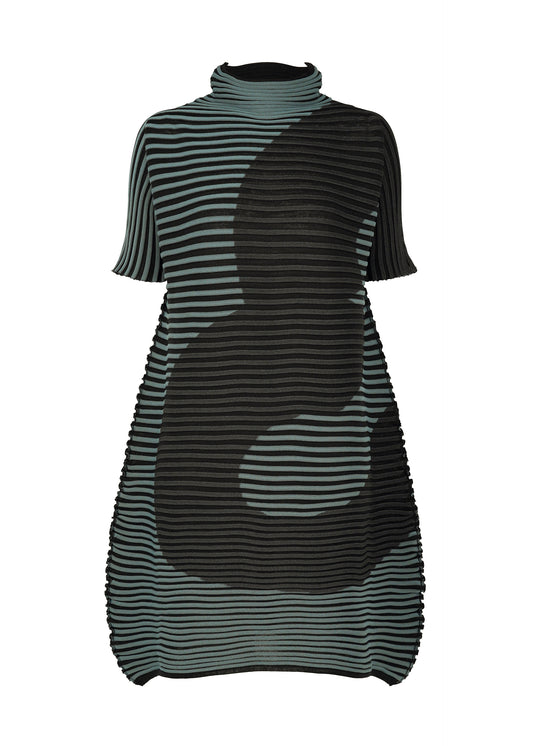 MEANDER KNIT、ウィメンズ_ワンピース、カーキ