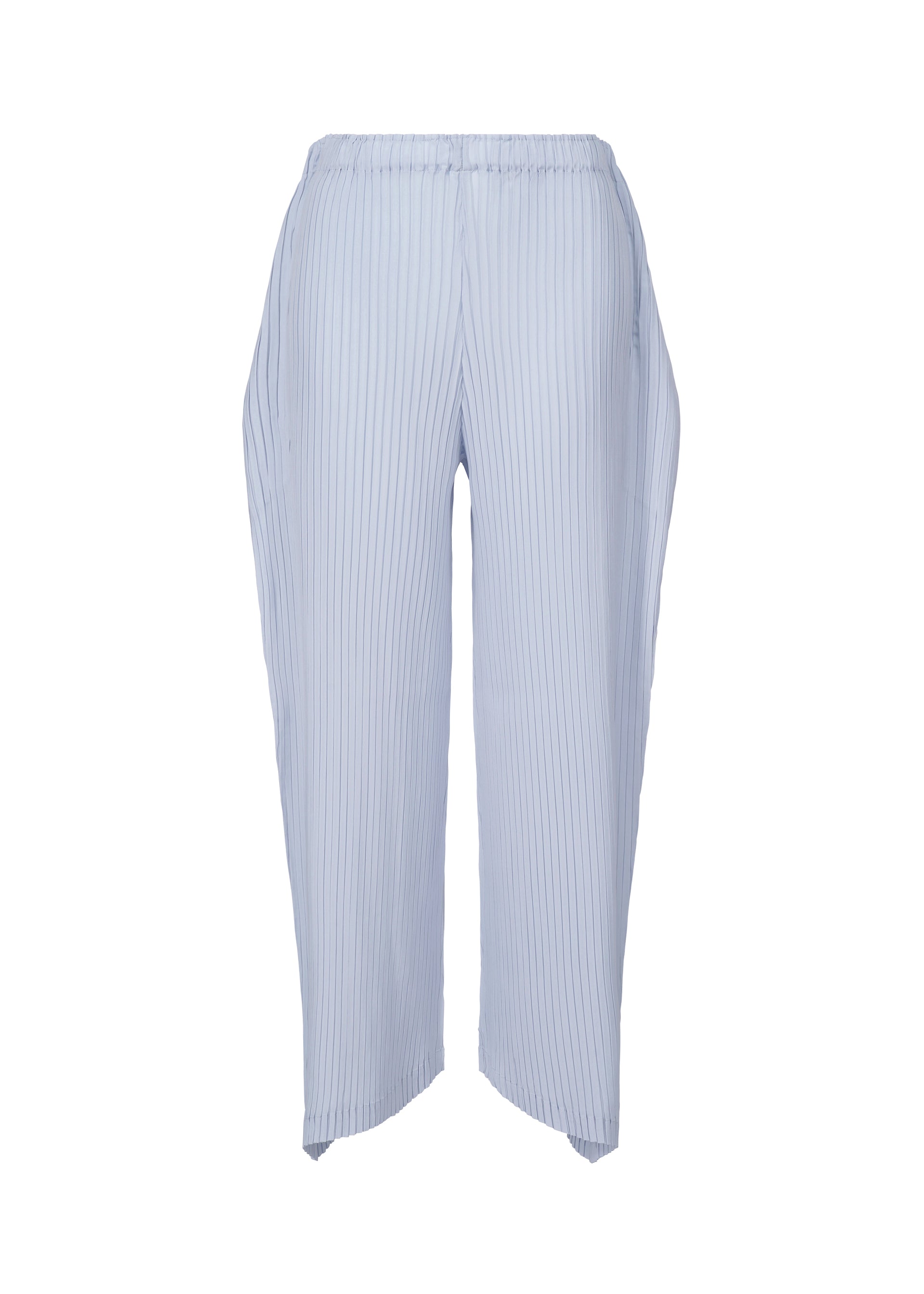 SHADOW STUDY PLEATS SOLID、ウィメンズ_パンツ、ブルー
