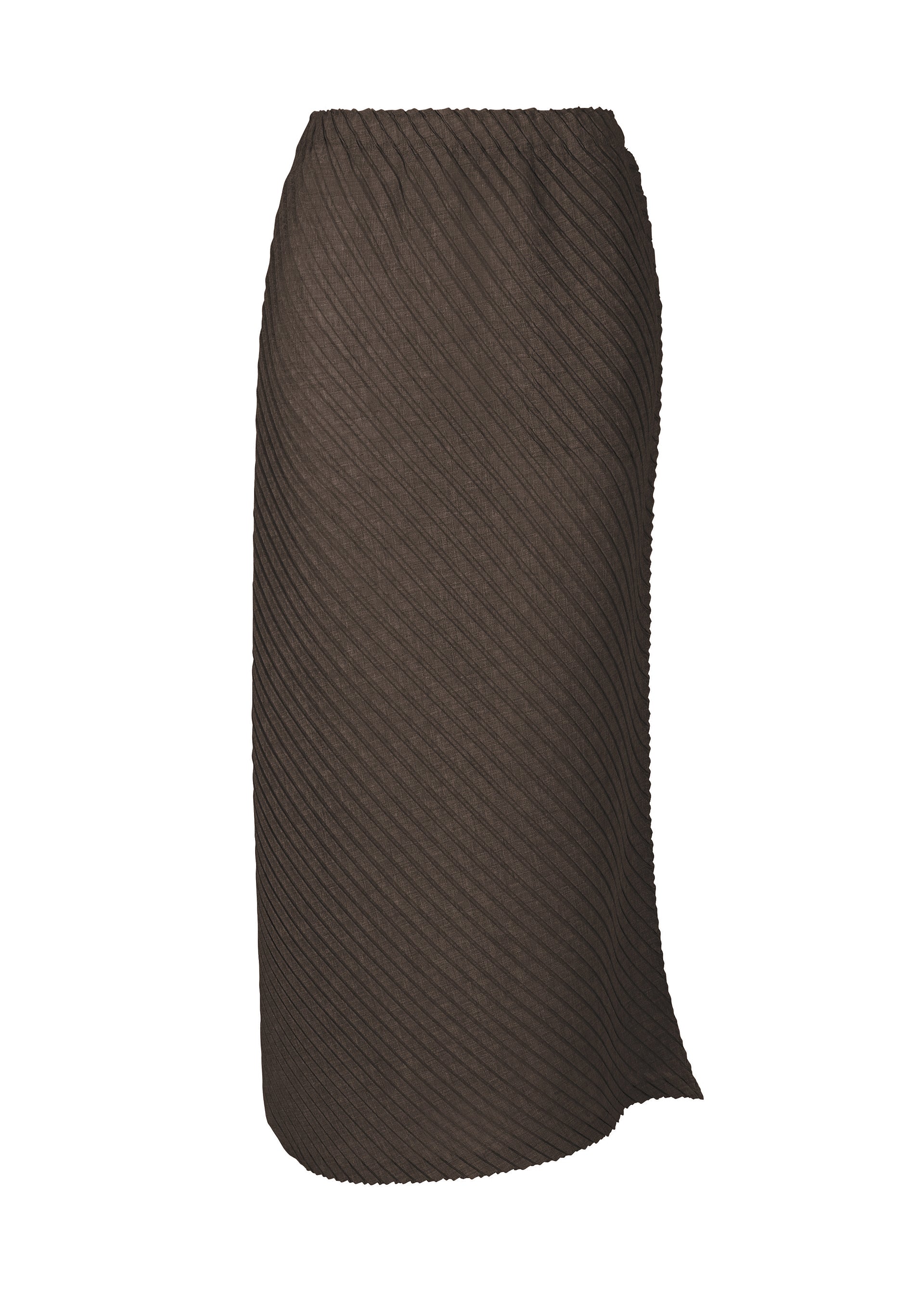 SHEER LINEN LIKE PLEATS、ウィメンズ_スカート、パープル