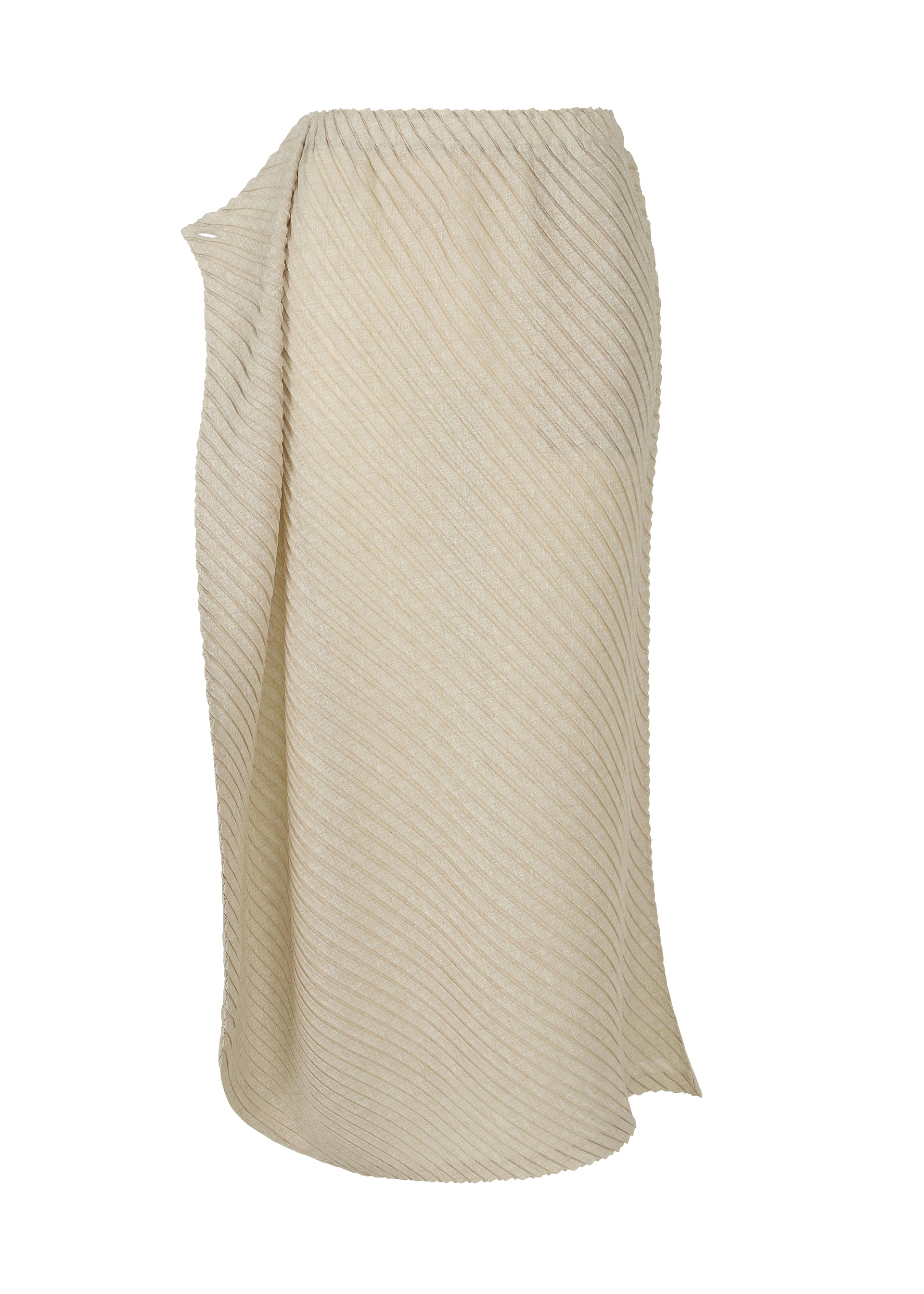 SHEER LINEN LIKE PLEATS、ウィメンズ_スカート、ディテール画像3